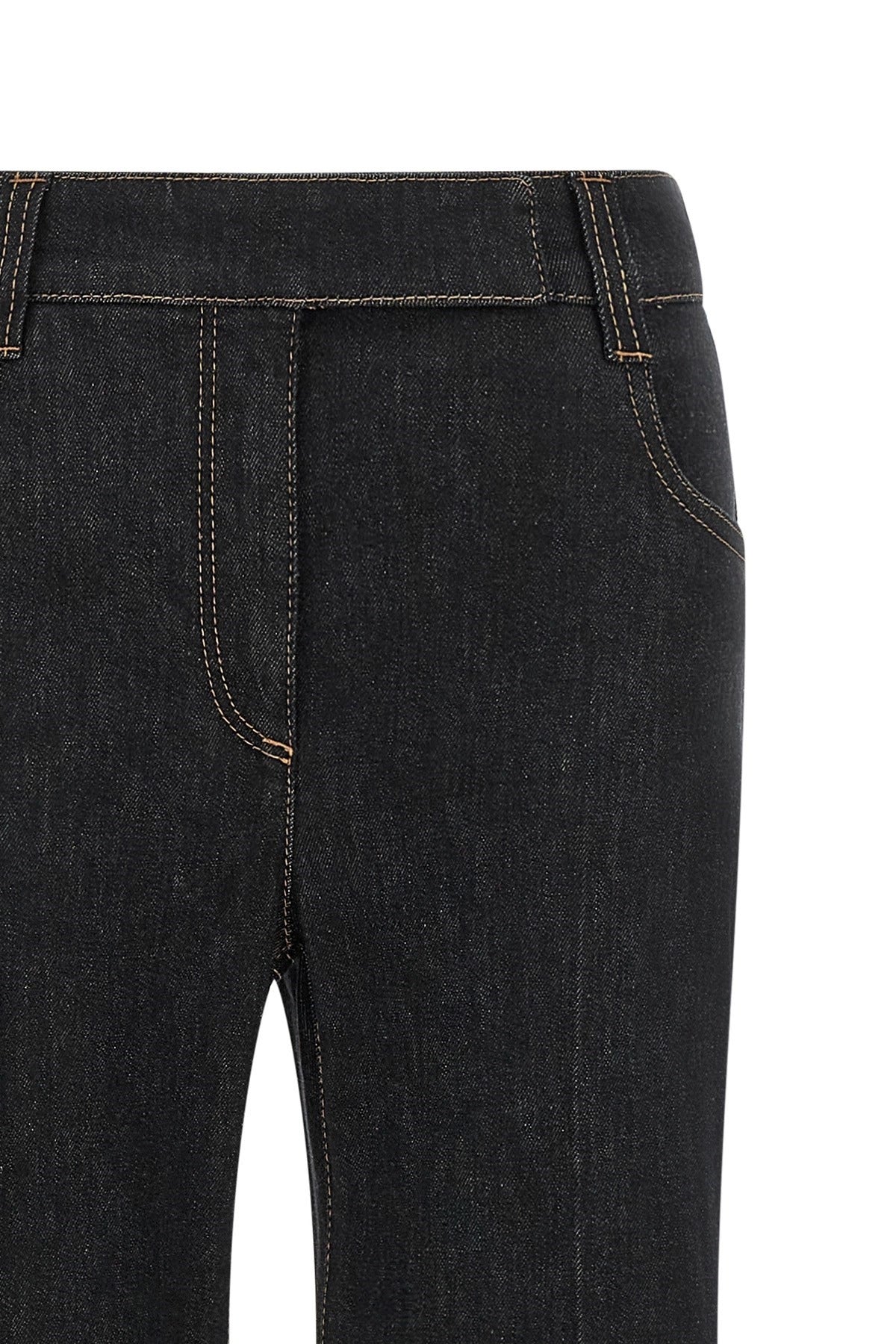 Brunello Cucinelli High-Waist Flared Leg Jeans