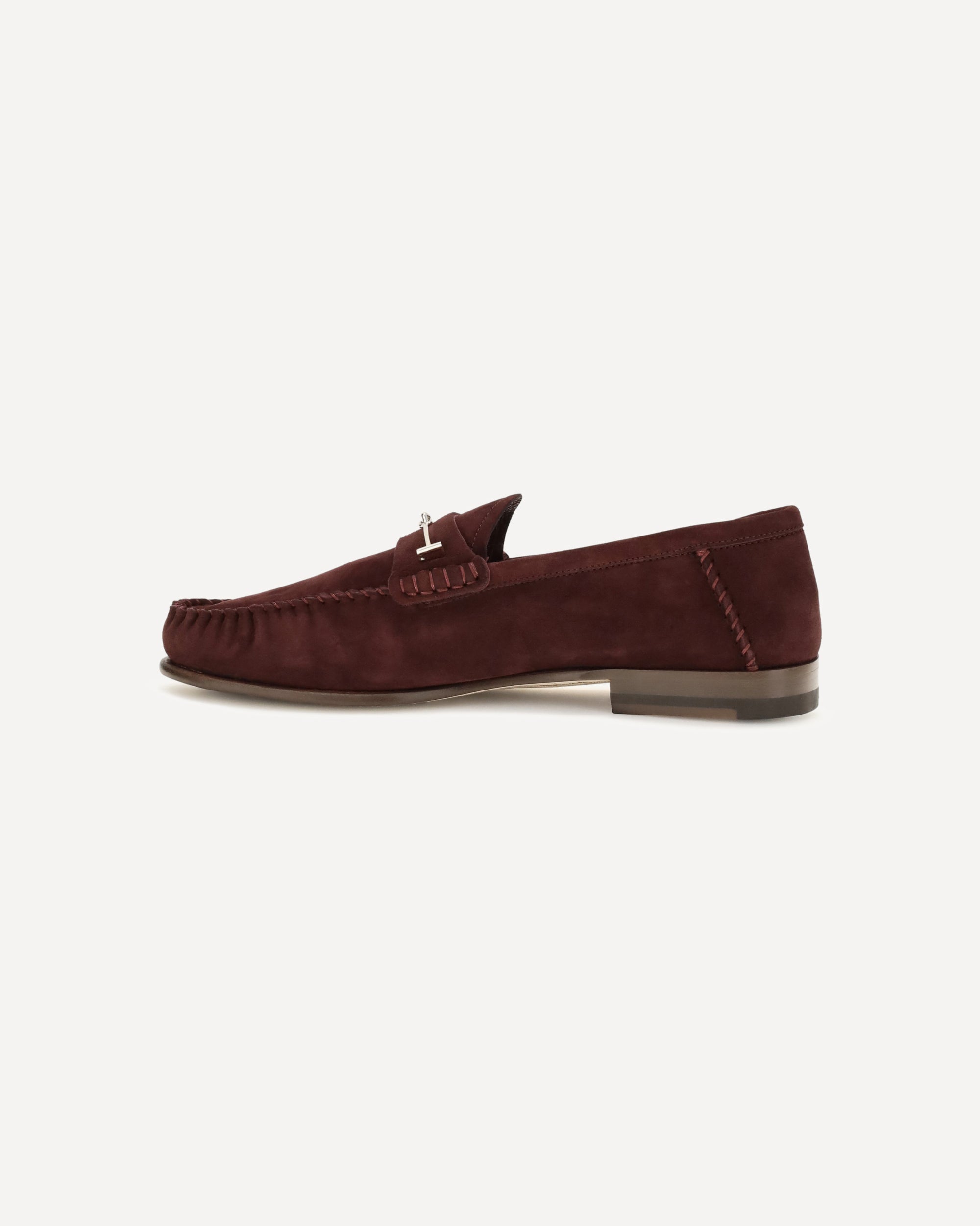 Tom Ford Suede Leather T-Strap Loafers