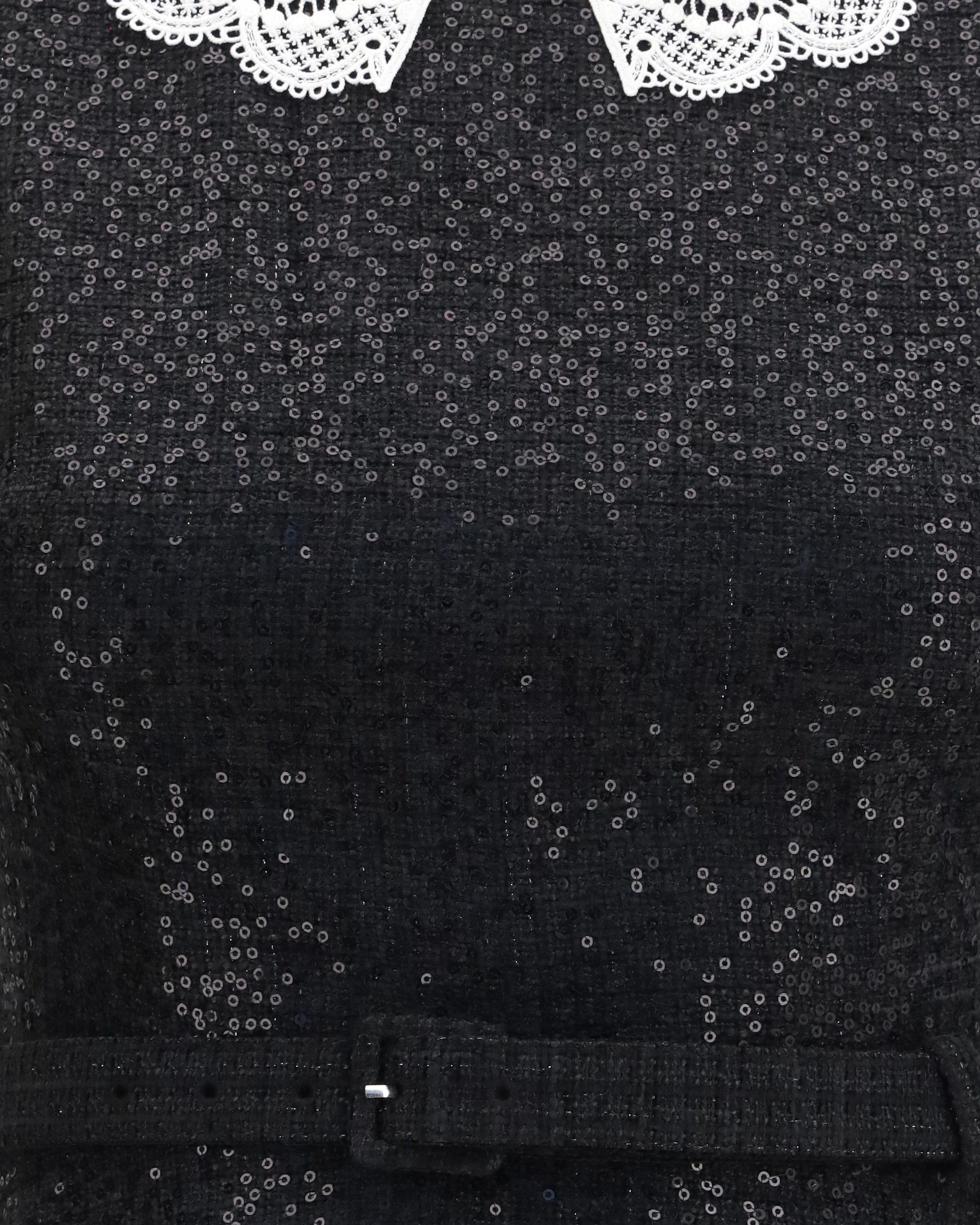 Self-Portrait Sequin Bouclé Dress