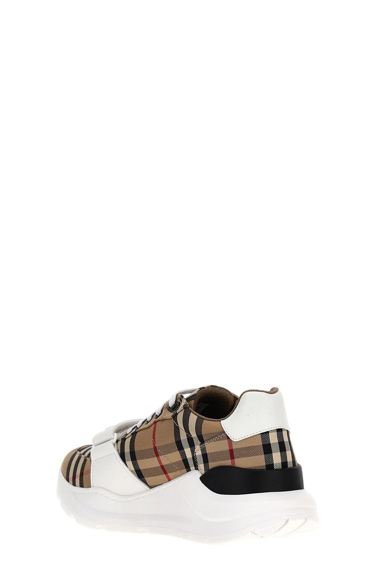 Burberry Check Print Sneakers