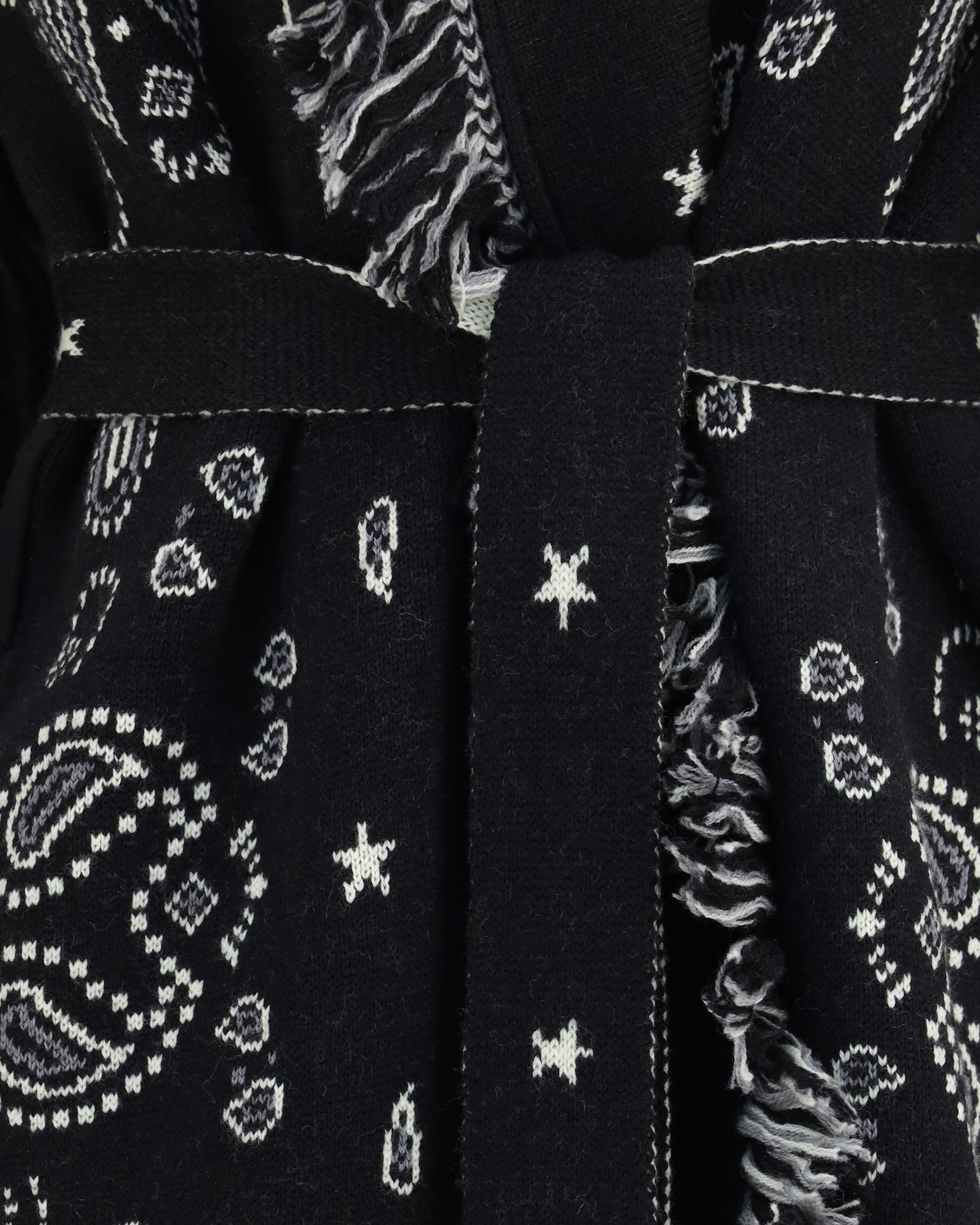 Alanui Bandana Jacquard Coat