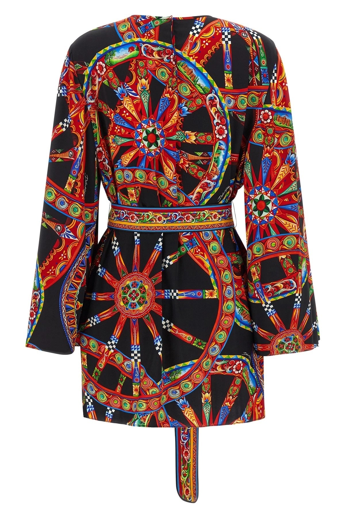 Dolce & Gabbana Carretto Print Mini Dress
