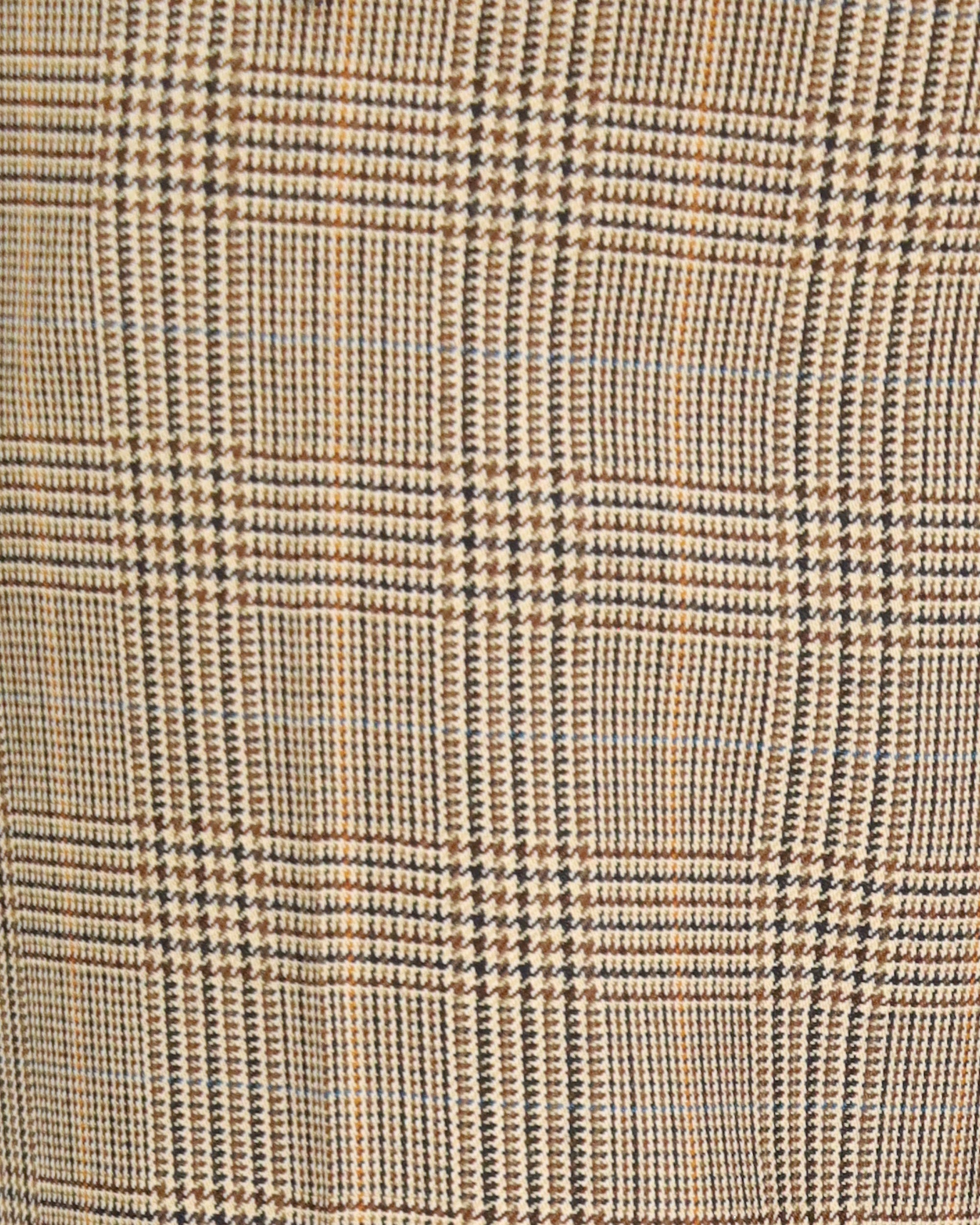 Saint Laurent Pantaloni svasati in lana a quadri Principe di Galles
