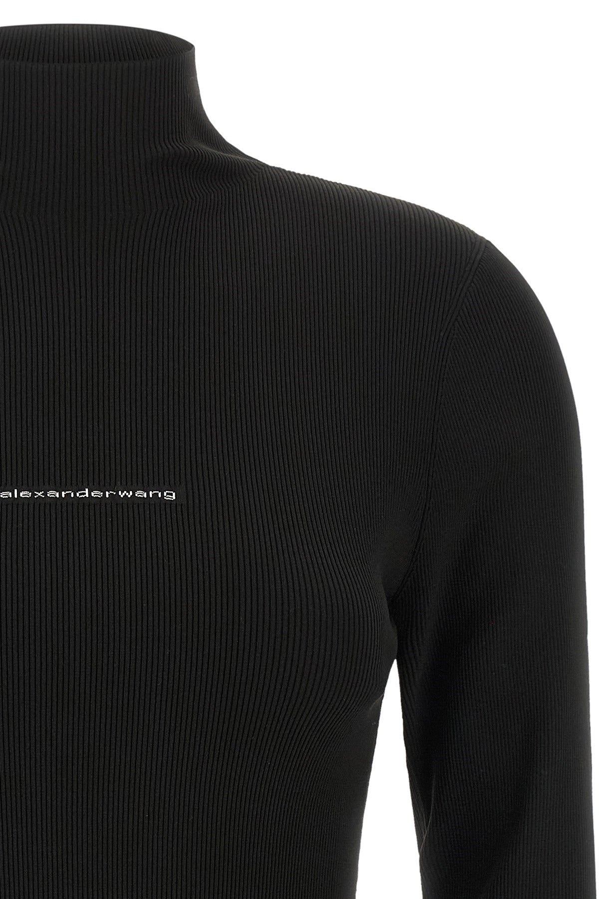 Alexander Wang Ribbed Logo Sweater