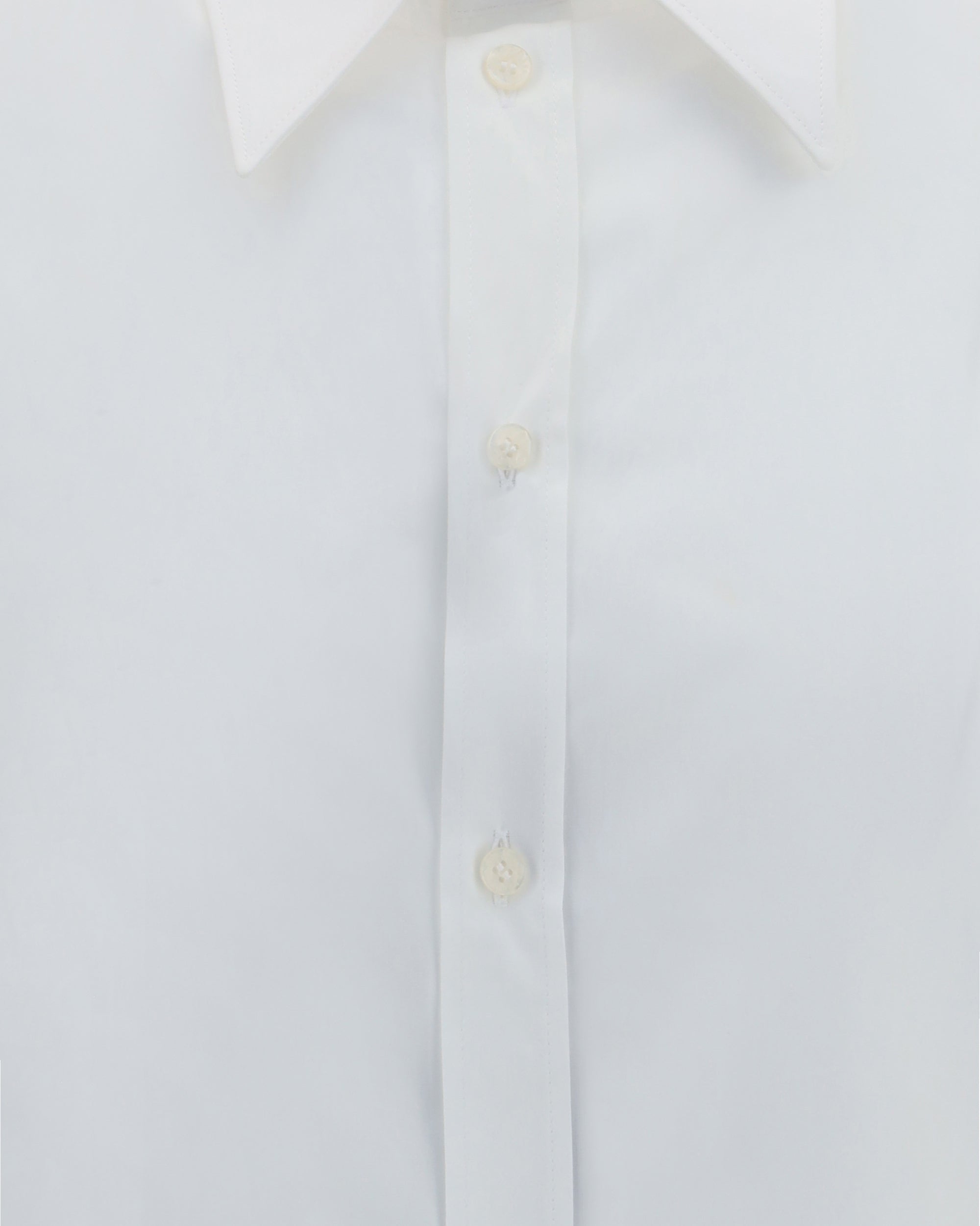 Dolce & Gabbana Gold Cotton Poplin Shirt