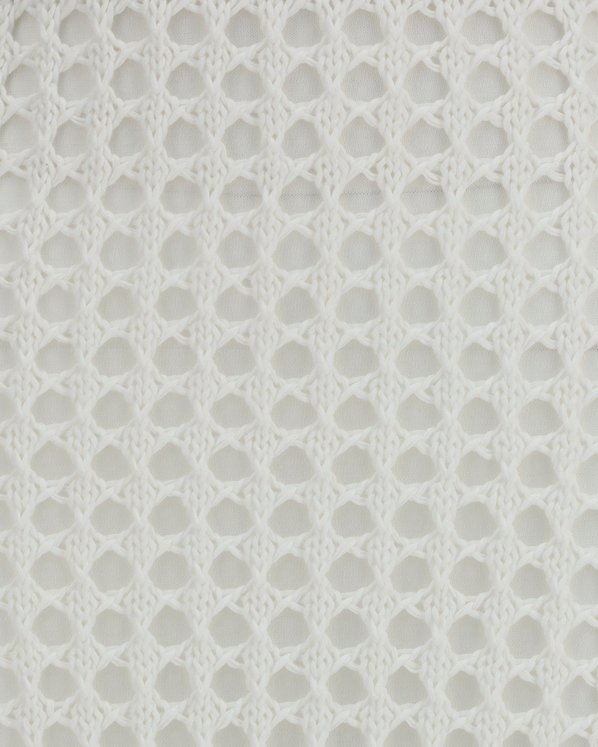 Cotton Mesh Maxi Skirt