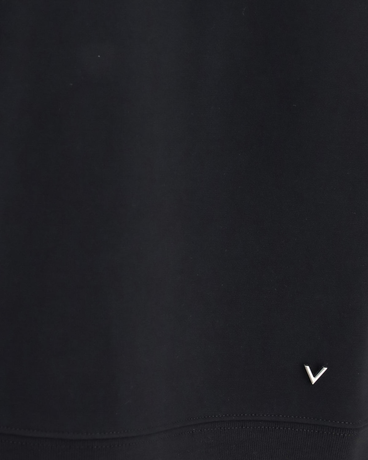 Valentino Garavani Half-Zip High-Neck Sweatshirt