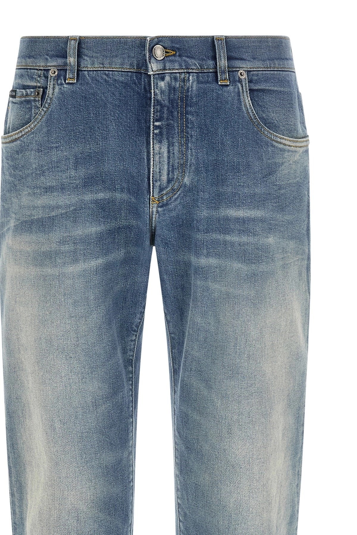 Dolce & Gabbana Logo Plaque Jeans