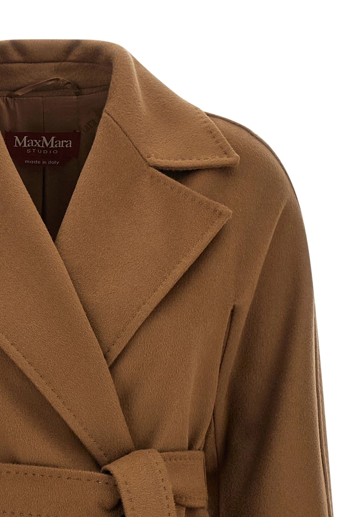 Max Mara Ravenna Wool Belted Coat