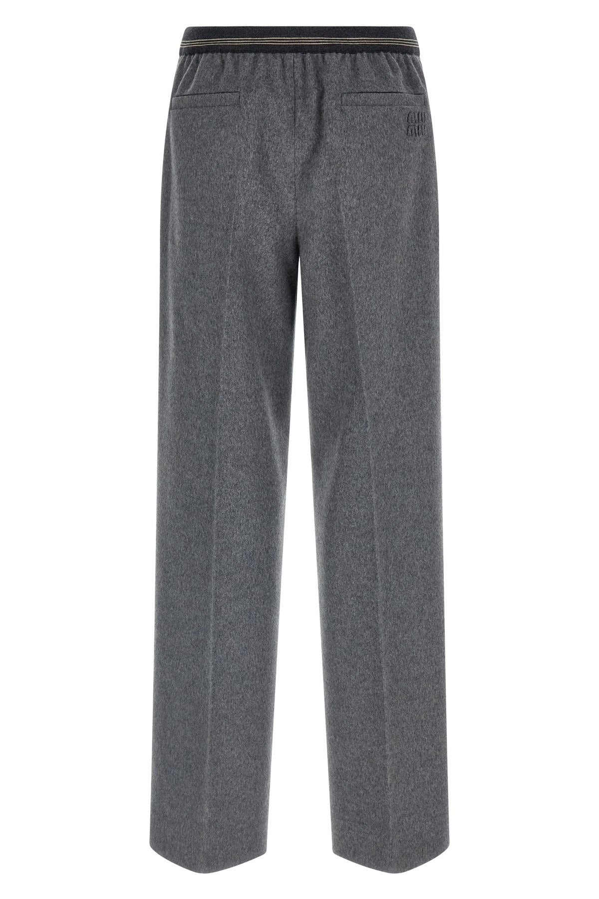 Miu Miu Velour Wool Pants | Sendegaro