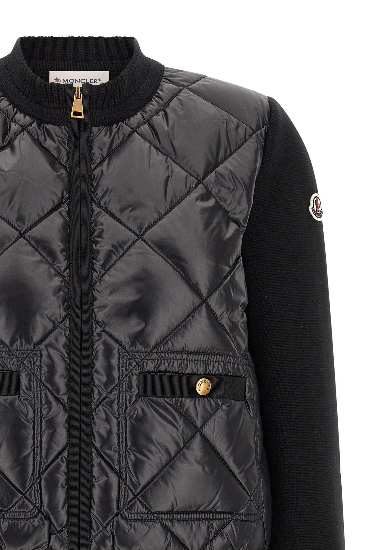 Moncler Quilted Padded Cardigan