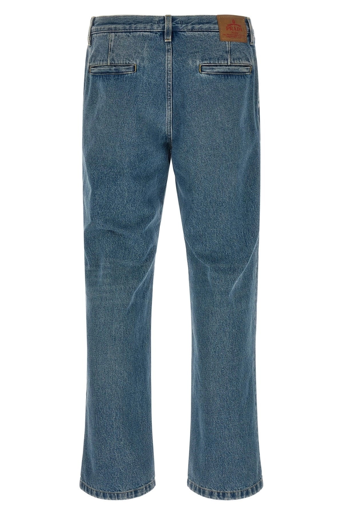 Prada Stonewashed Straight Leg Jeans