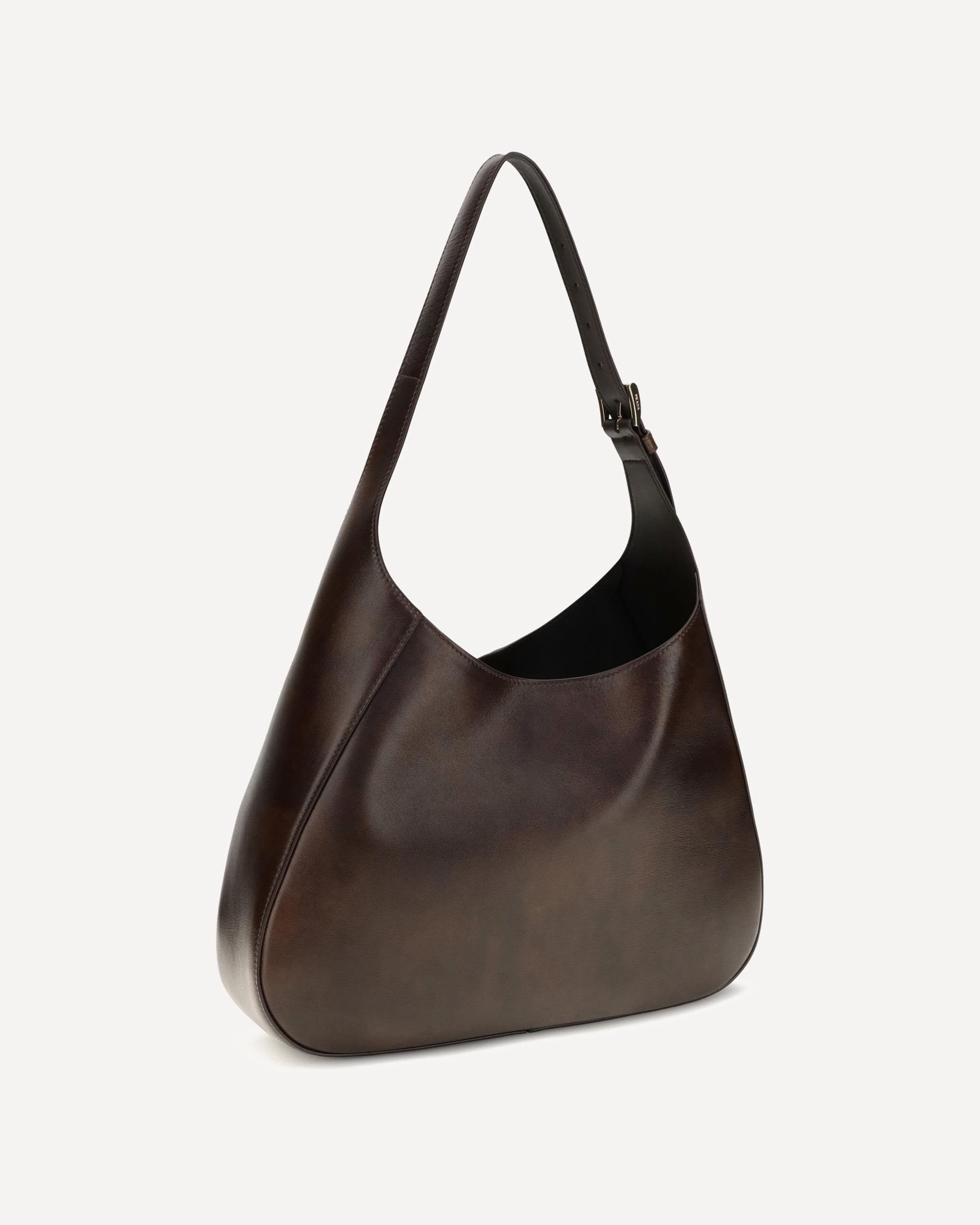 Prada Boogie Medium Leather Shoulder Bag