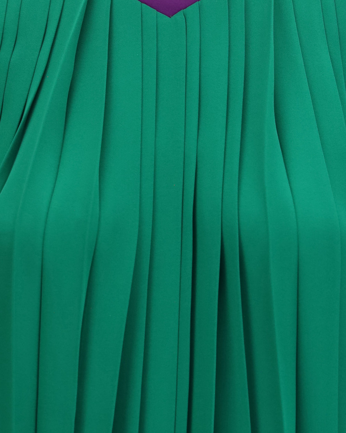 Valentino Garavani Pleated Georgette Top