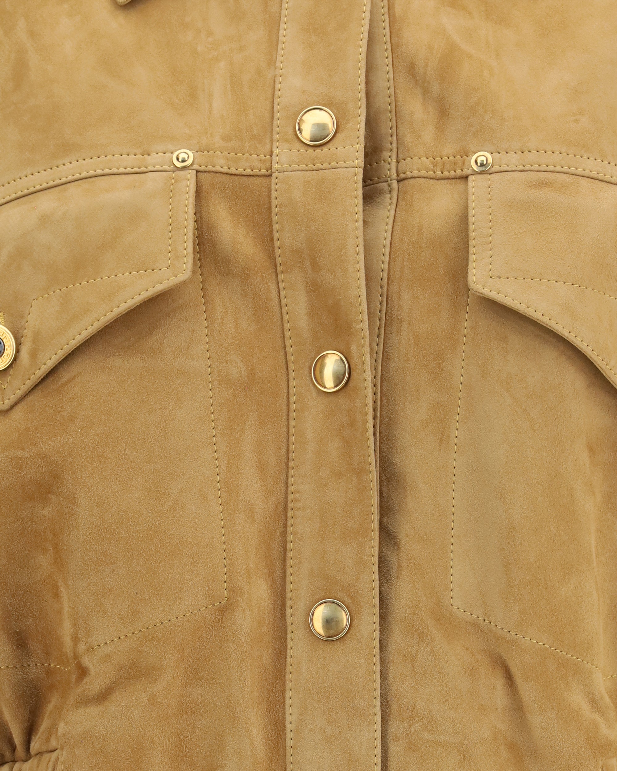 Versace blousonjack van suède