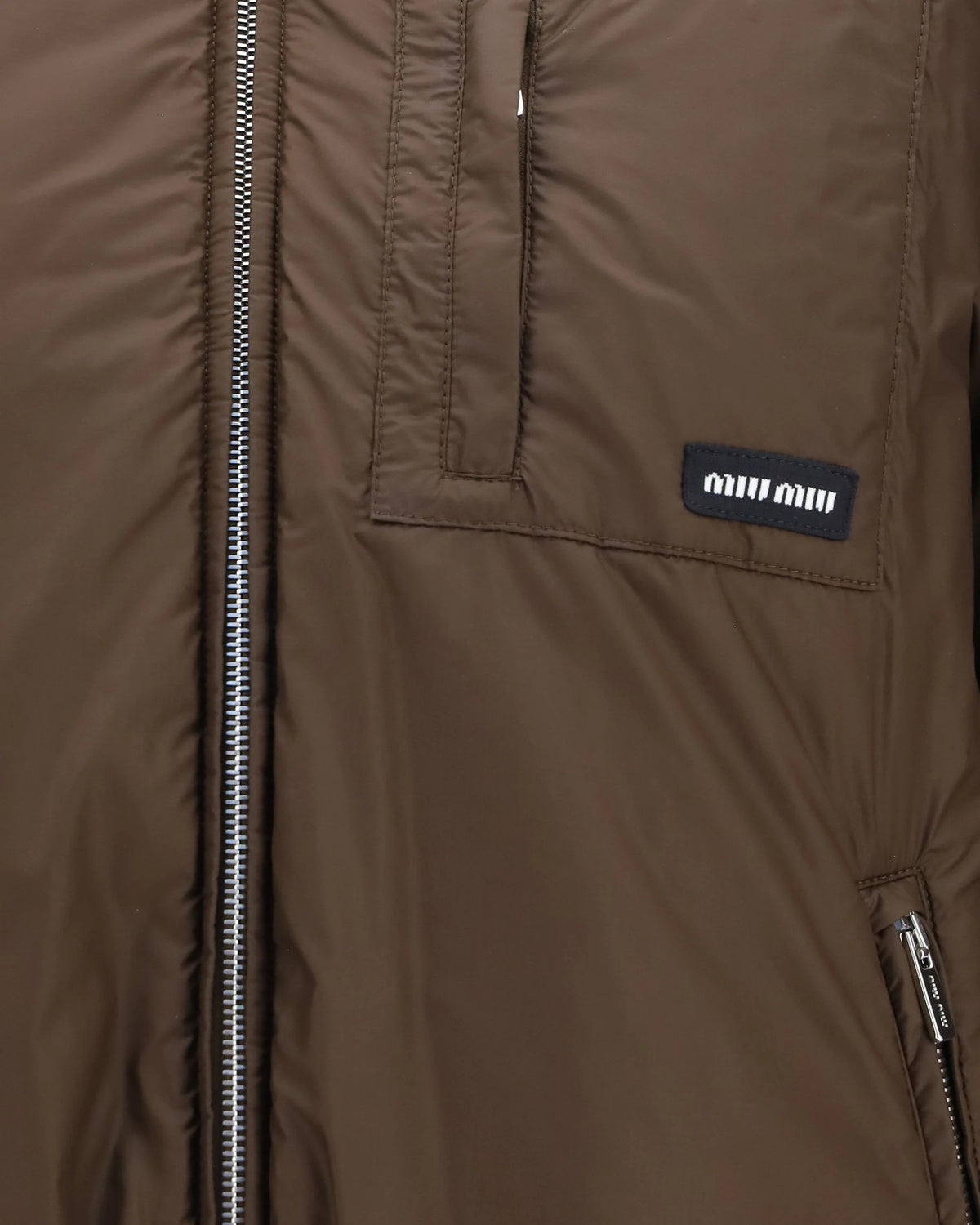 Miu Miu Short Ripstop Down Jacket