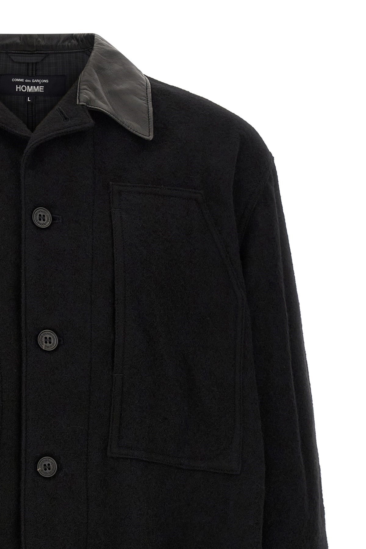 Comme Des Garçons Wool Cloth Jacket