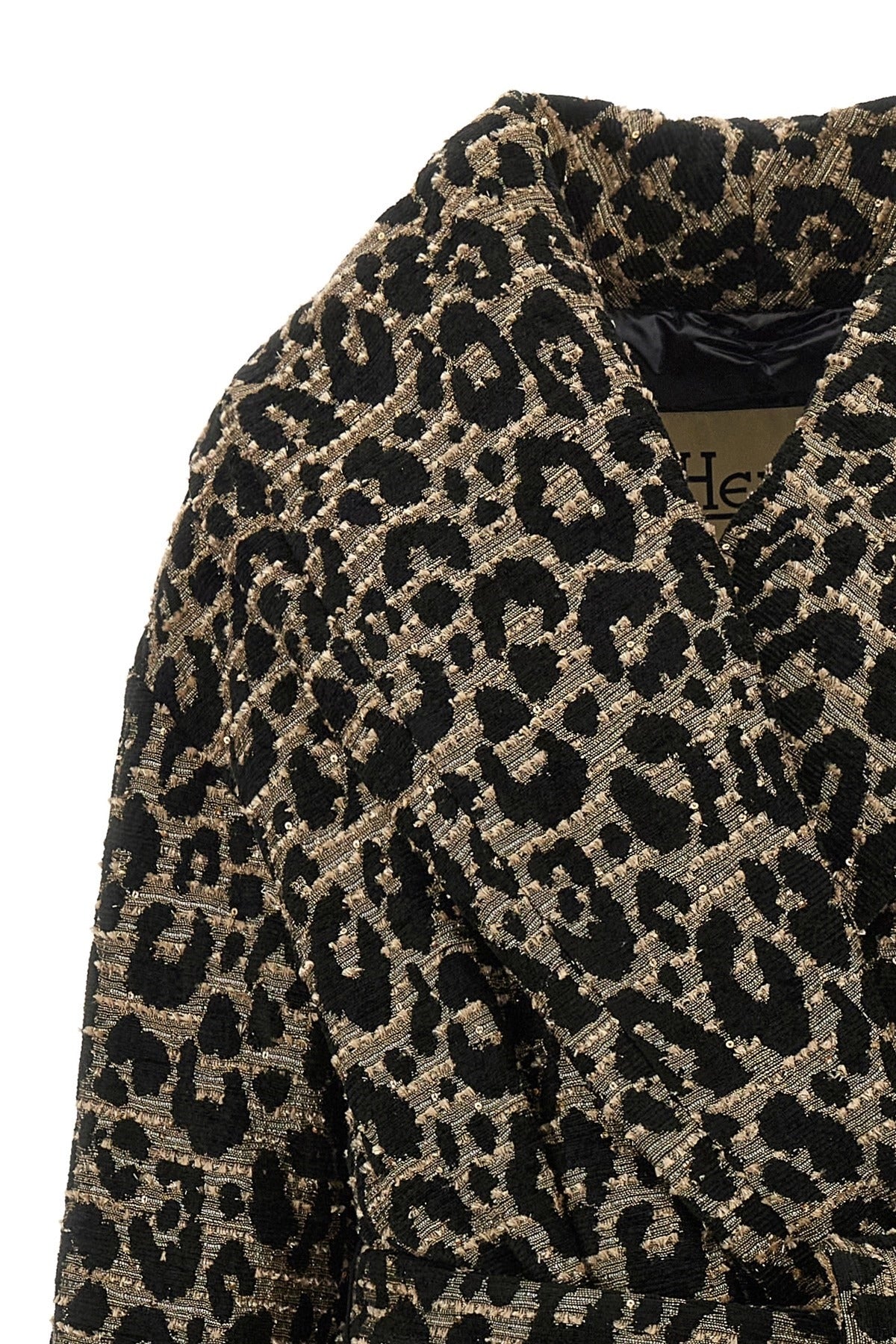 Herno Leo Animal Print Coat