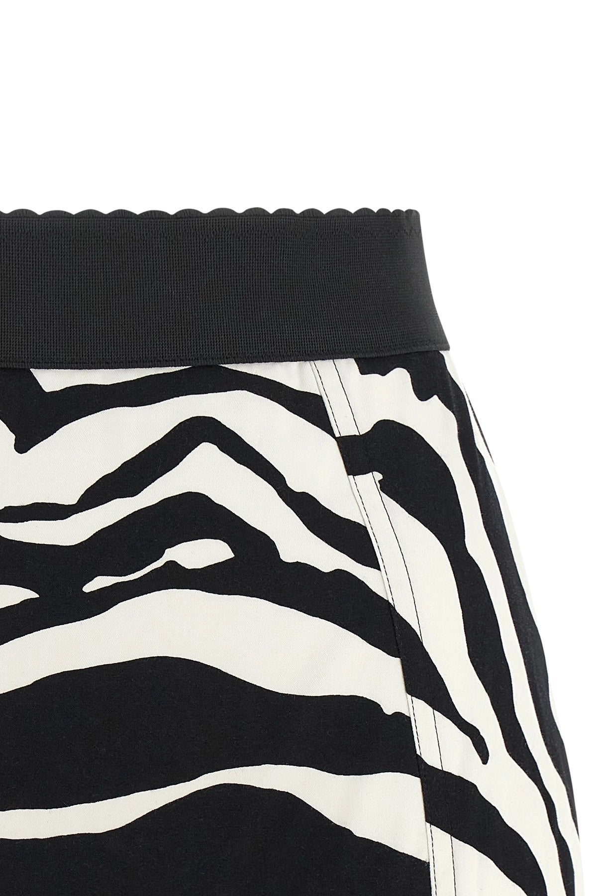 Dolce & Gabbana Zebra Print Shorts