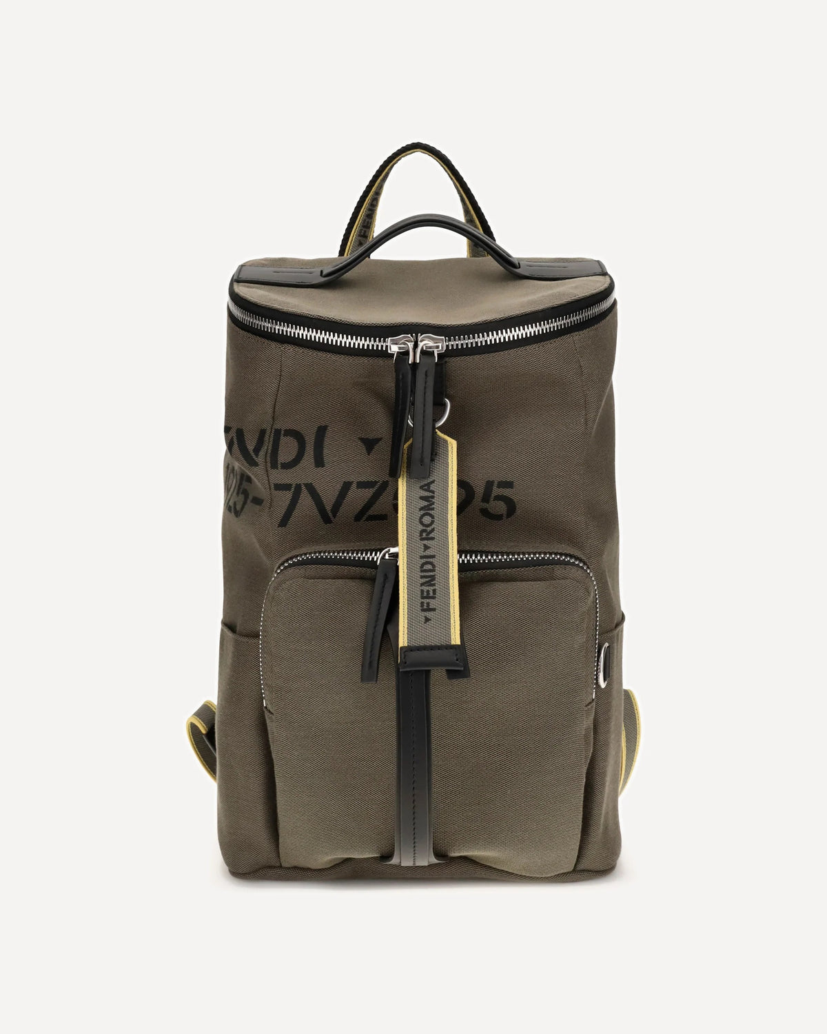 Fendi Tourist Canvas Backpack