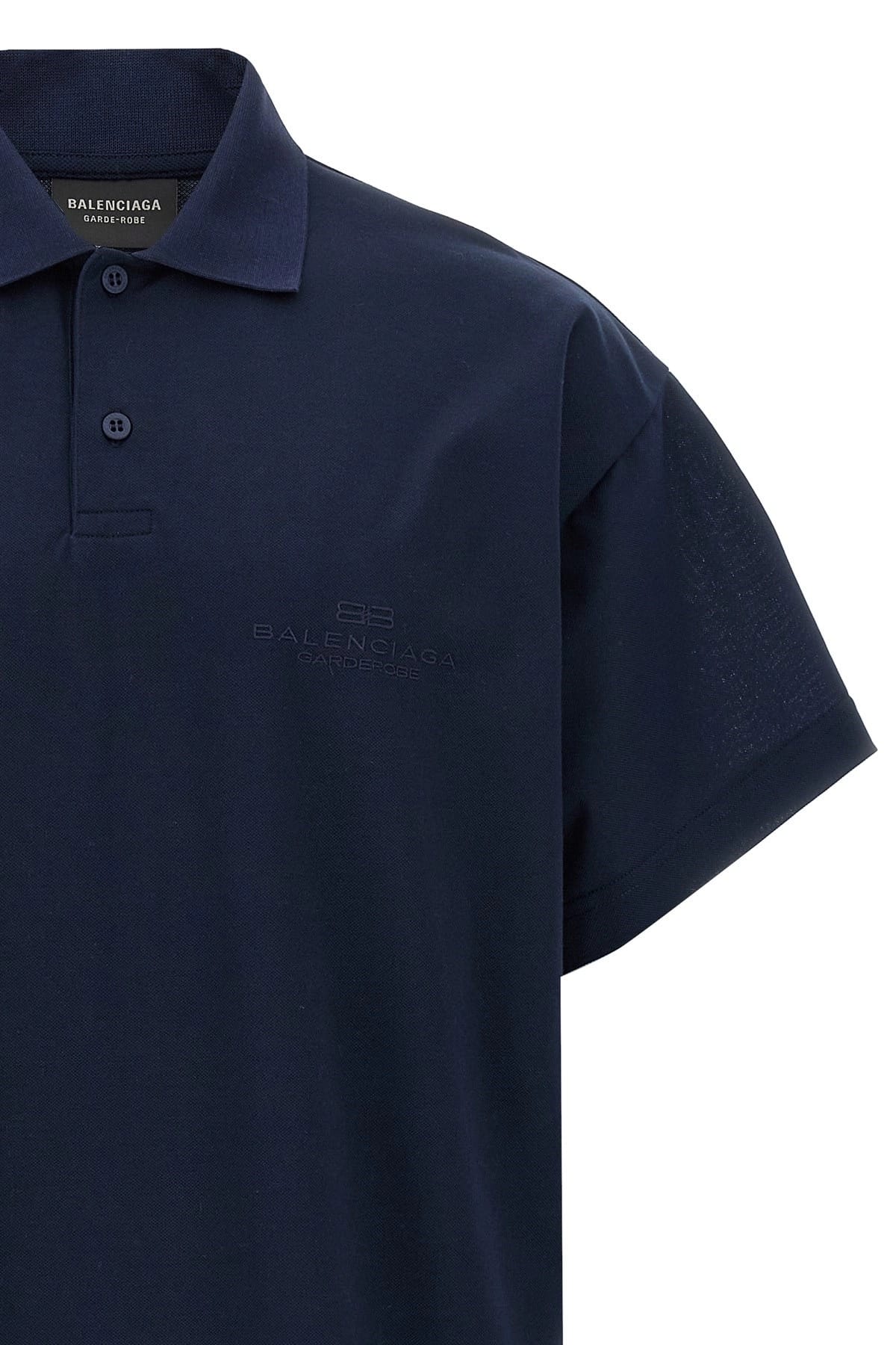 Balenciaga Embroidery Polo Shirt