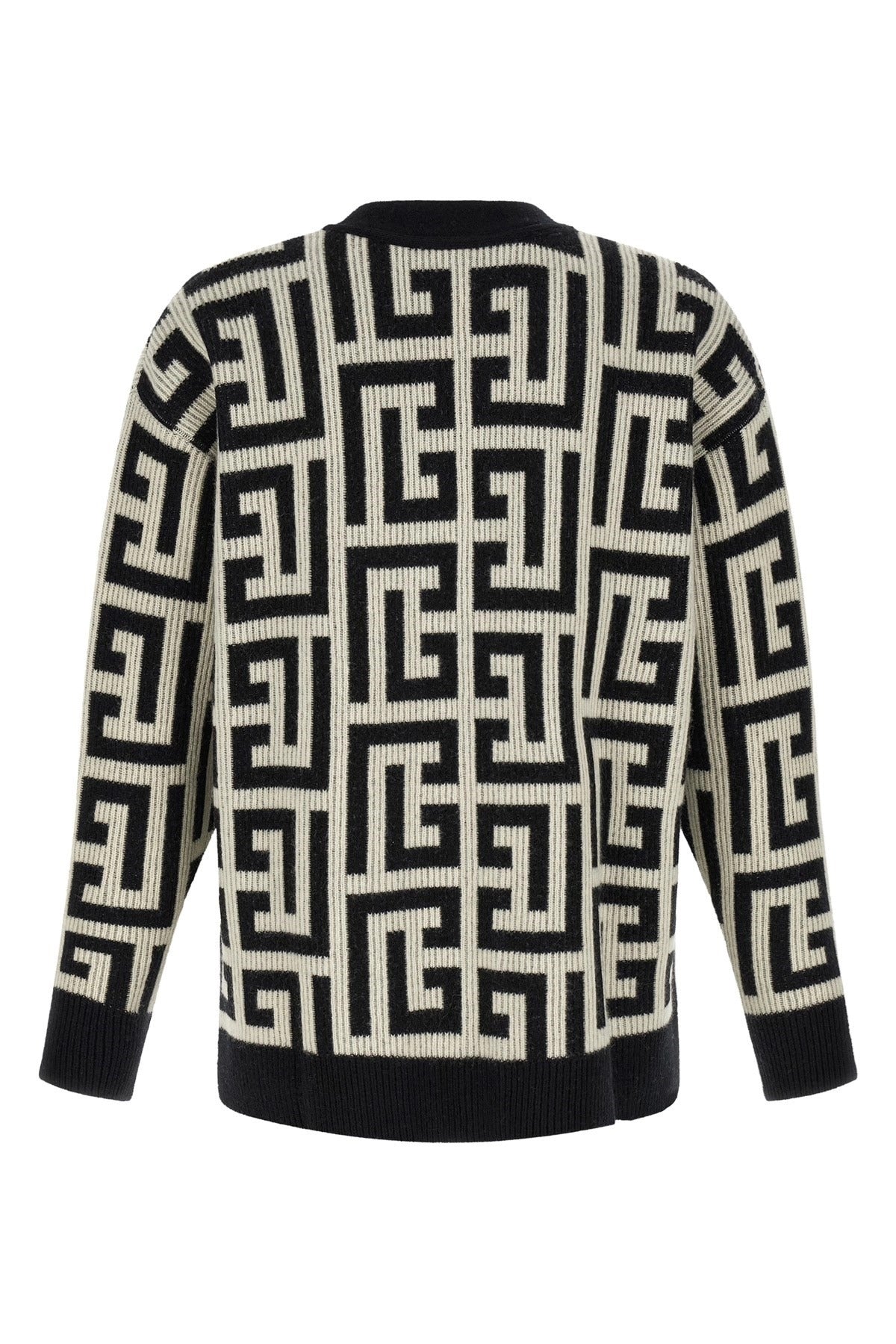 Balmain Monogram Macro Cardigan