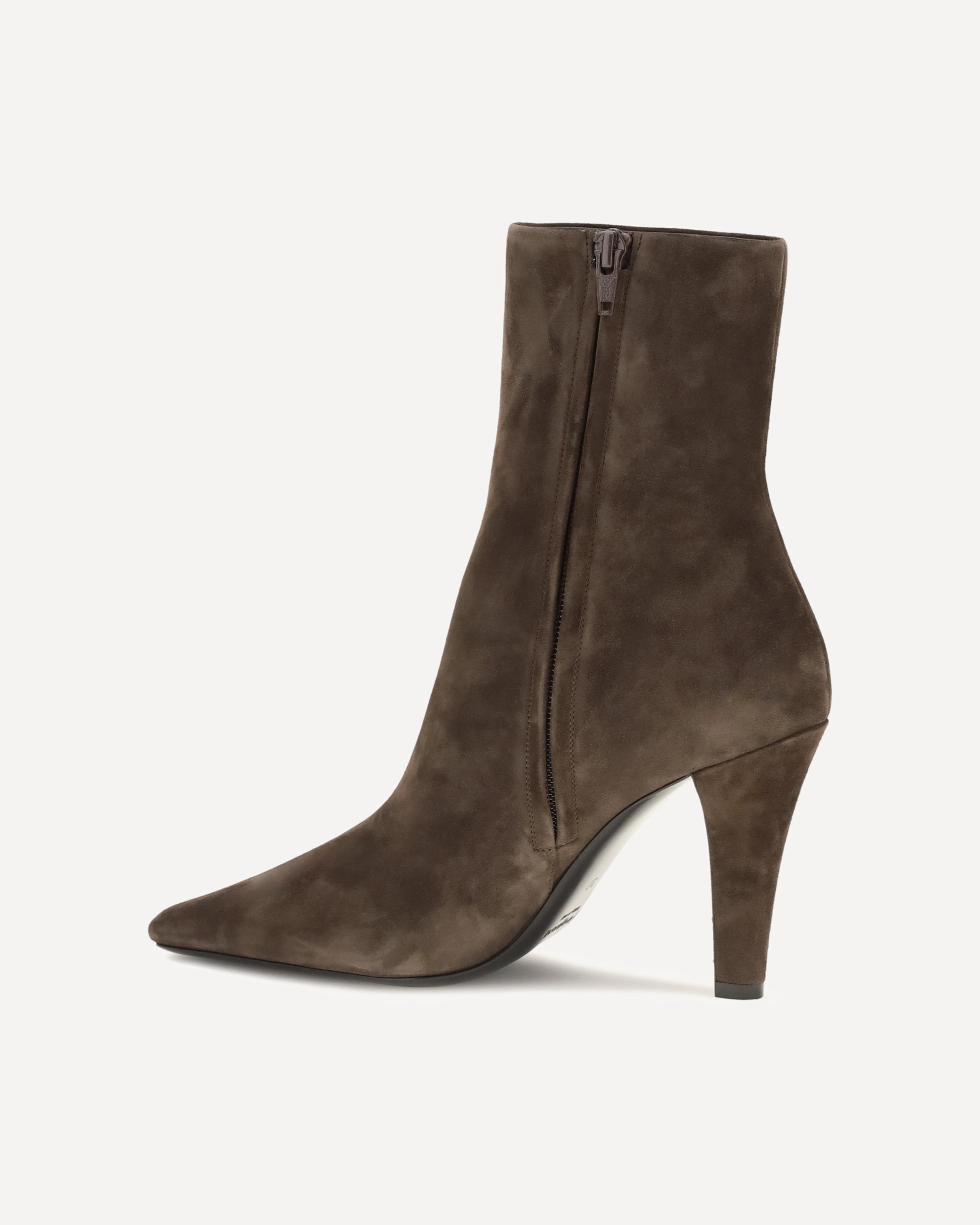 Saint Laurent Jill Suede Ankle Boots