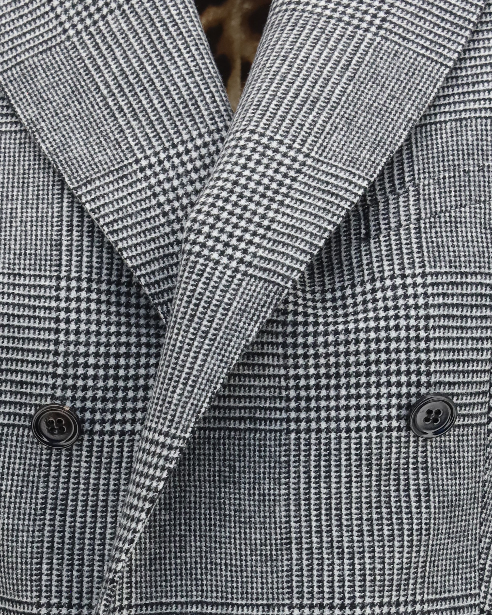 Dolce & Gabbana Prince Of Wales Double Breasted Vest