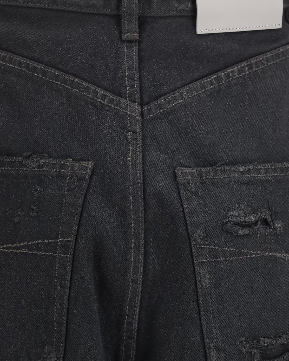 Balenciaga High-Waisted Twisted-Seam Pants