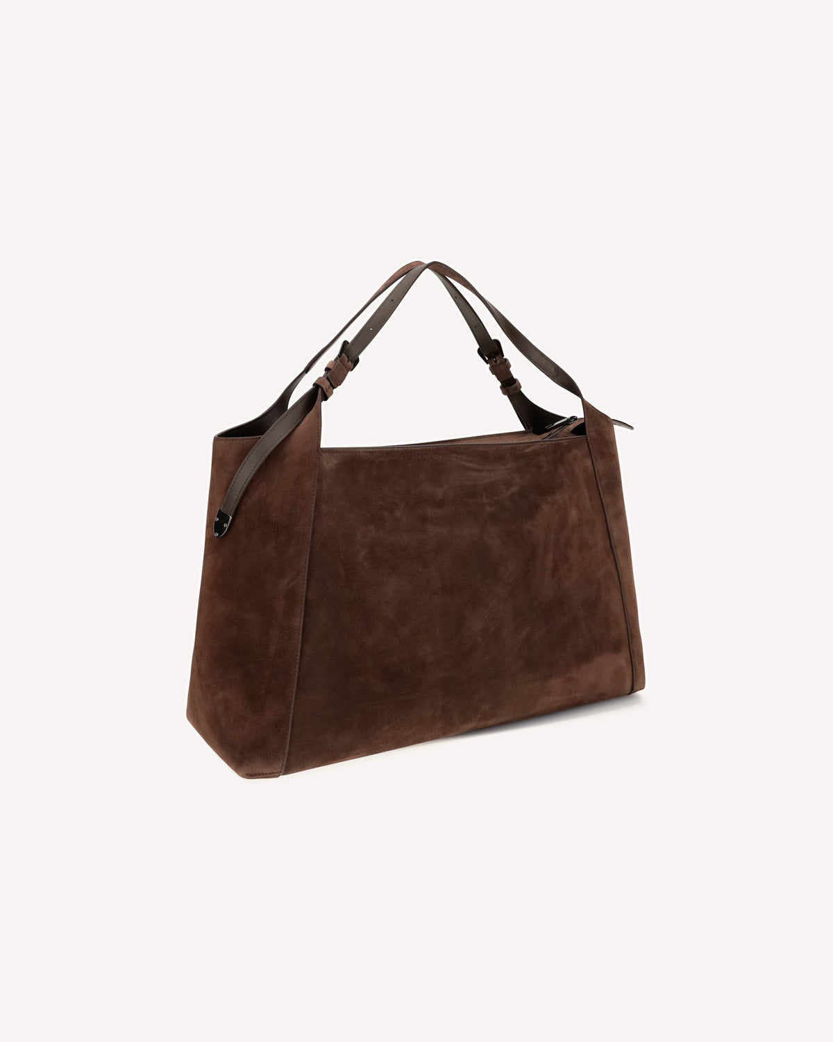 Brunello Cucinelli Sartorial Suede Shoulder Bag