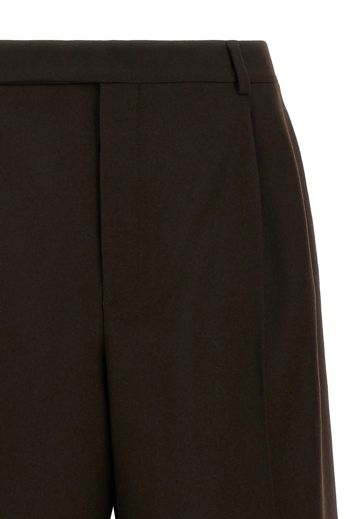 Saint Laurent Flannel Bermuda Shorts