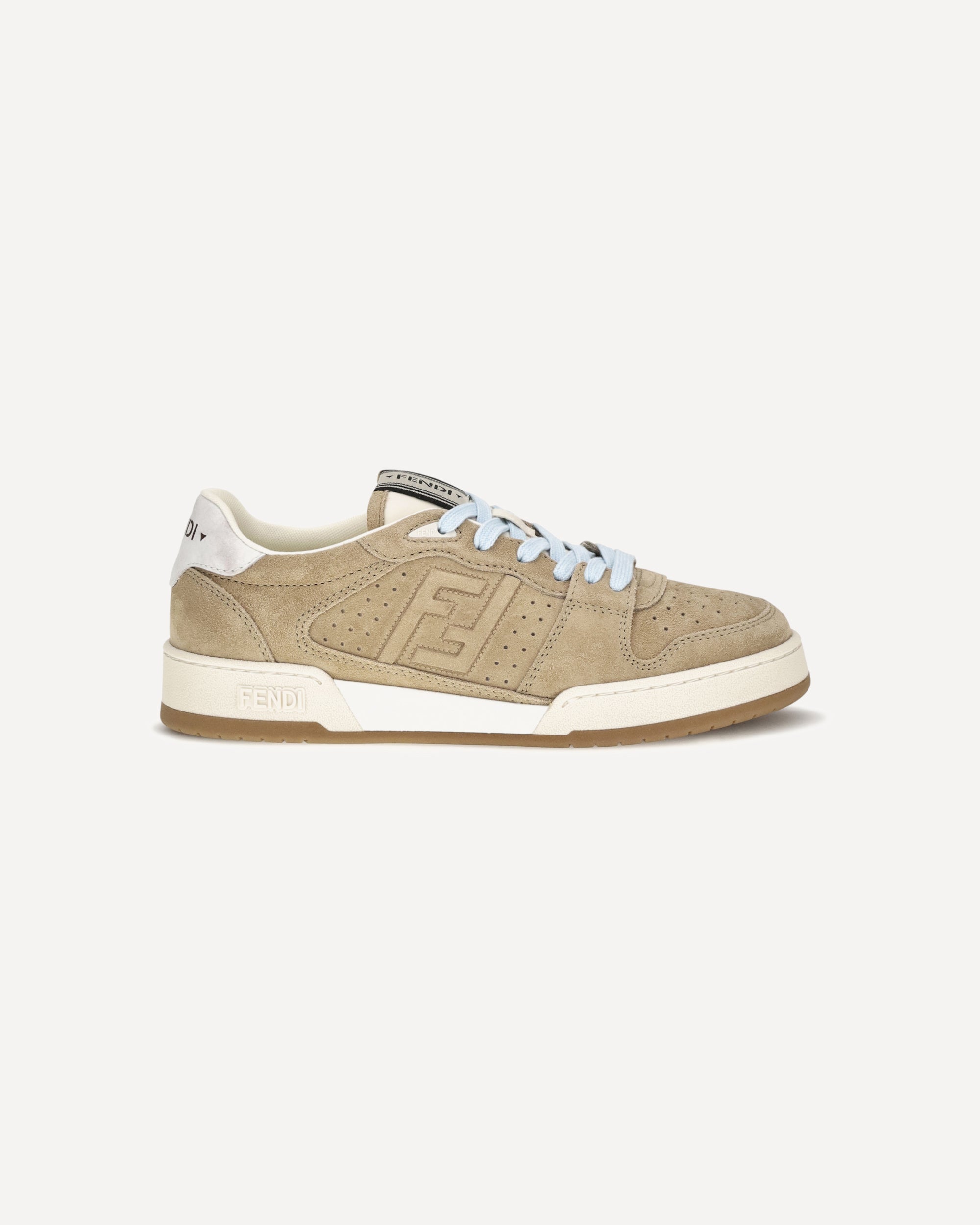 Fendi Match Suede Sneakers