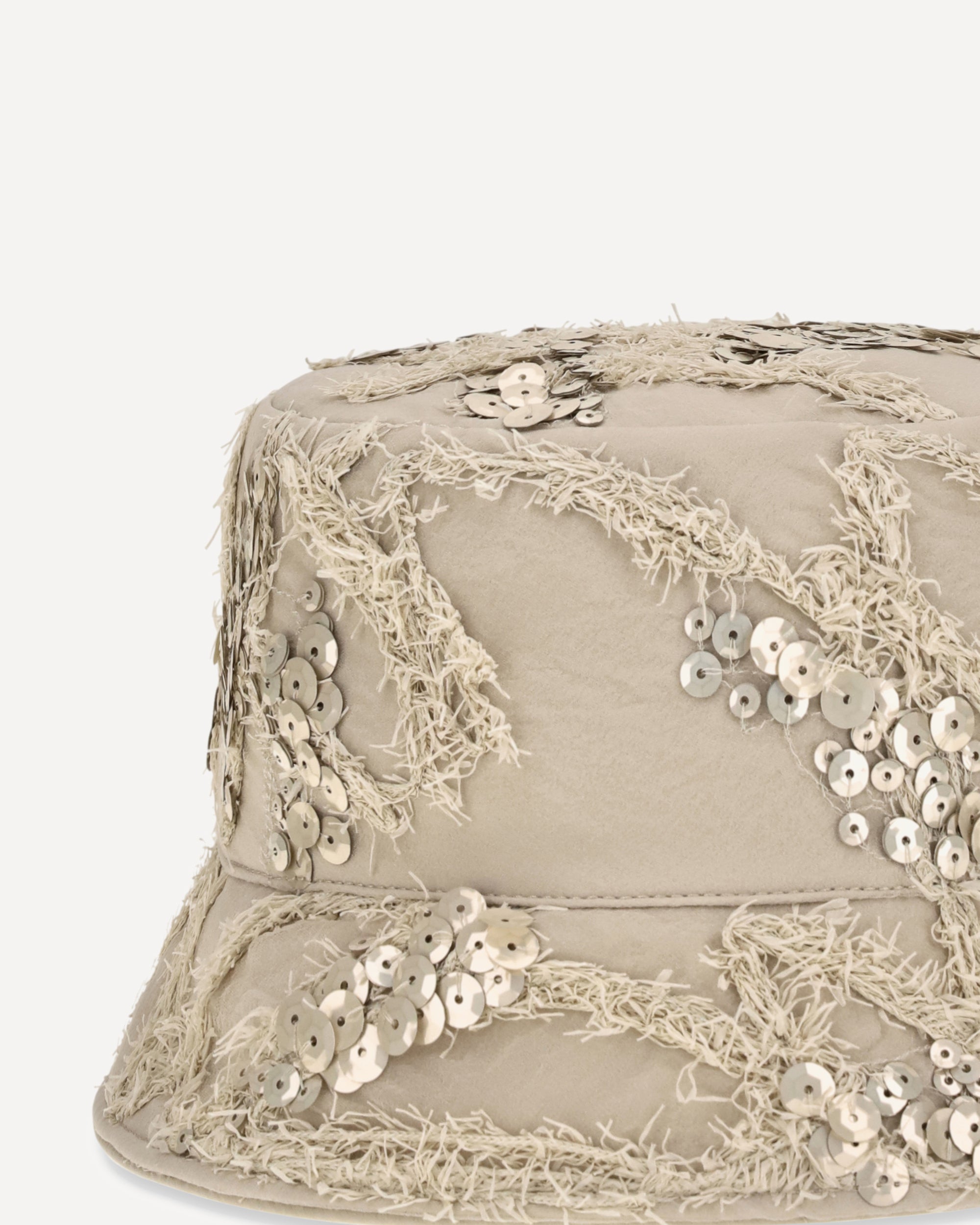 Brunello Cucinelli Embroidered Sequin Bucket Hat