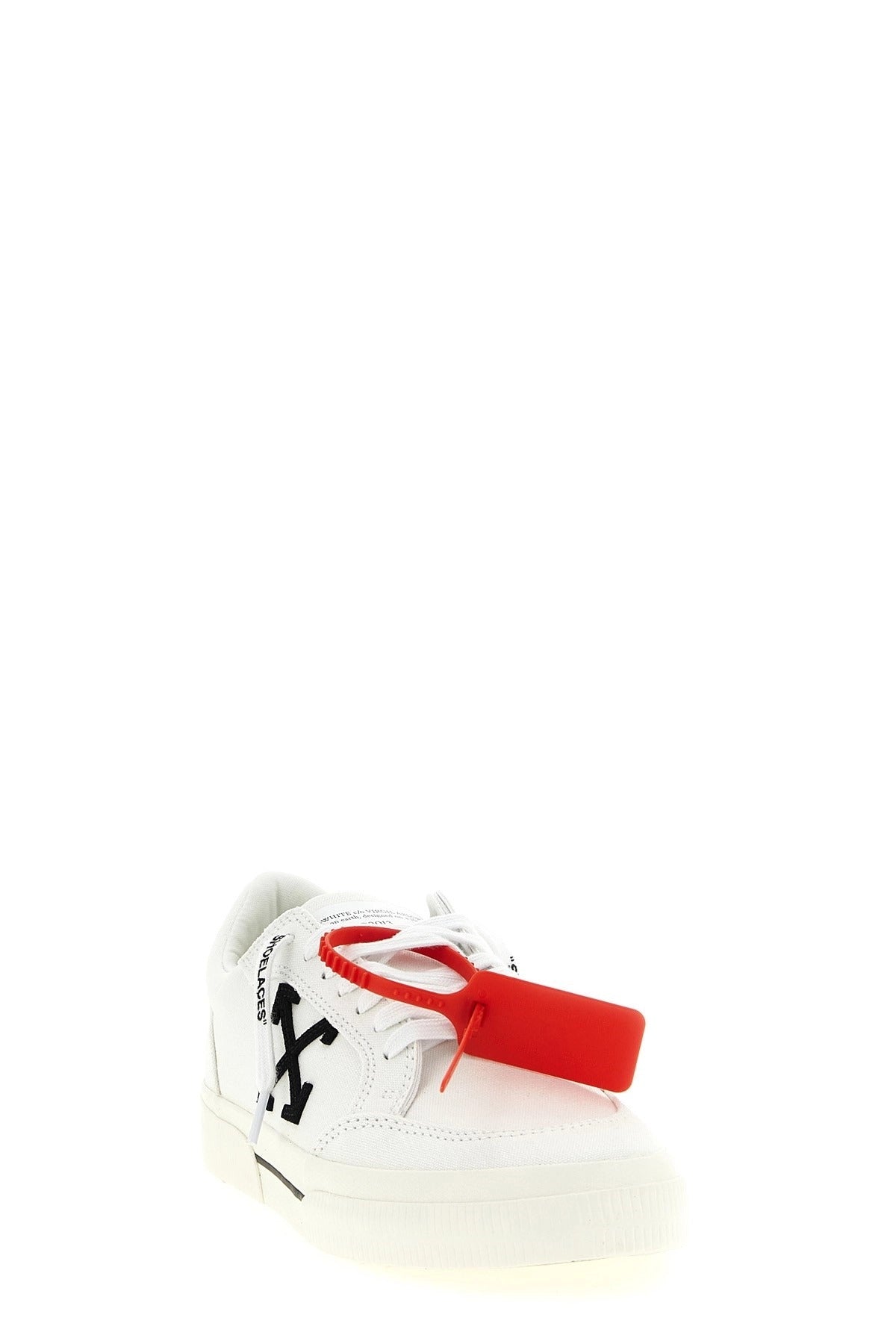 Off-White Vulcanized Canvas Sneakers