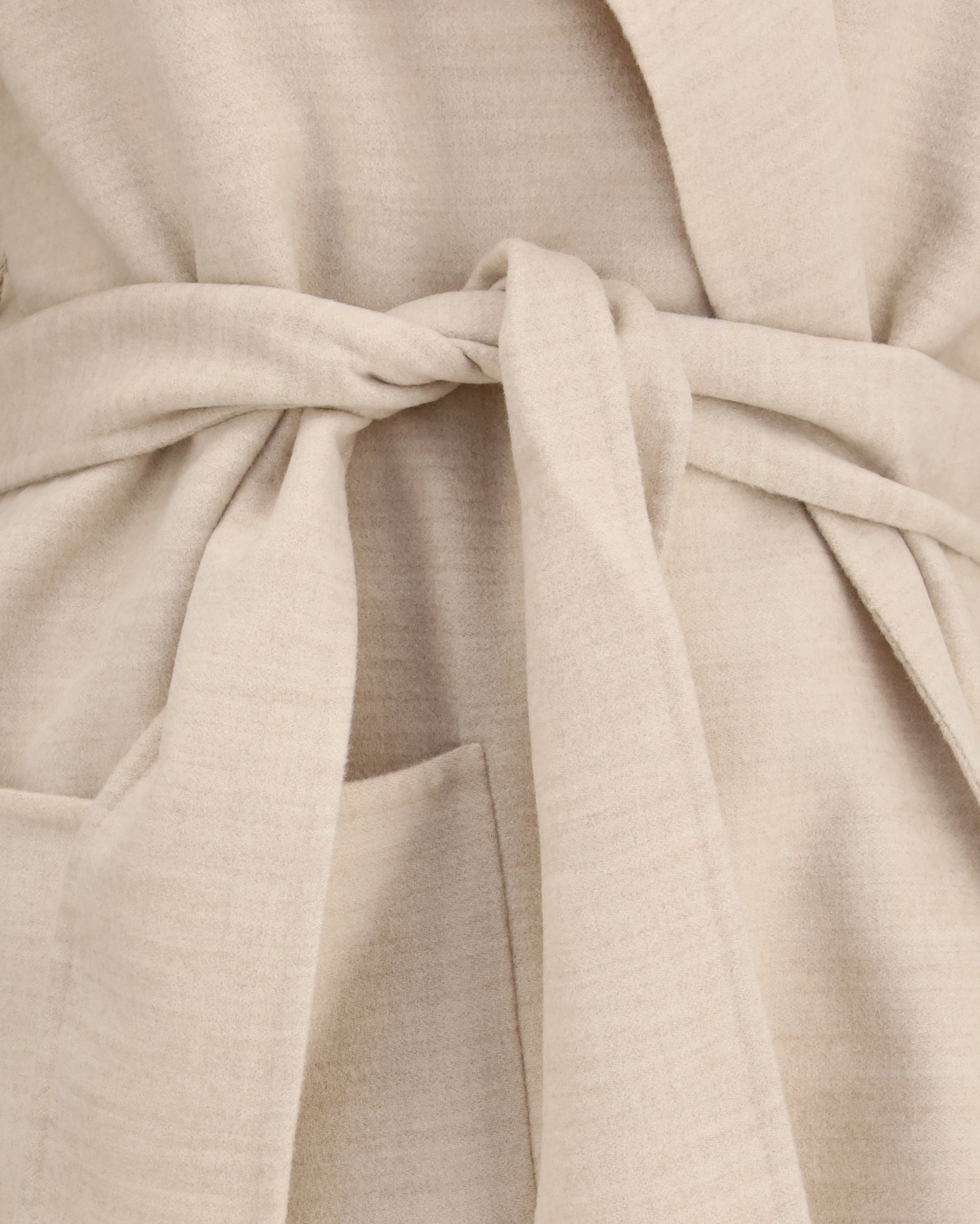Fabiana Filippi Belted Double Wool Coat