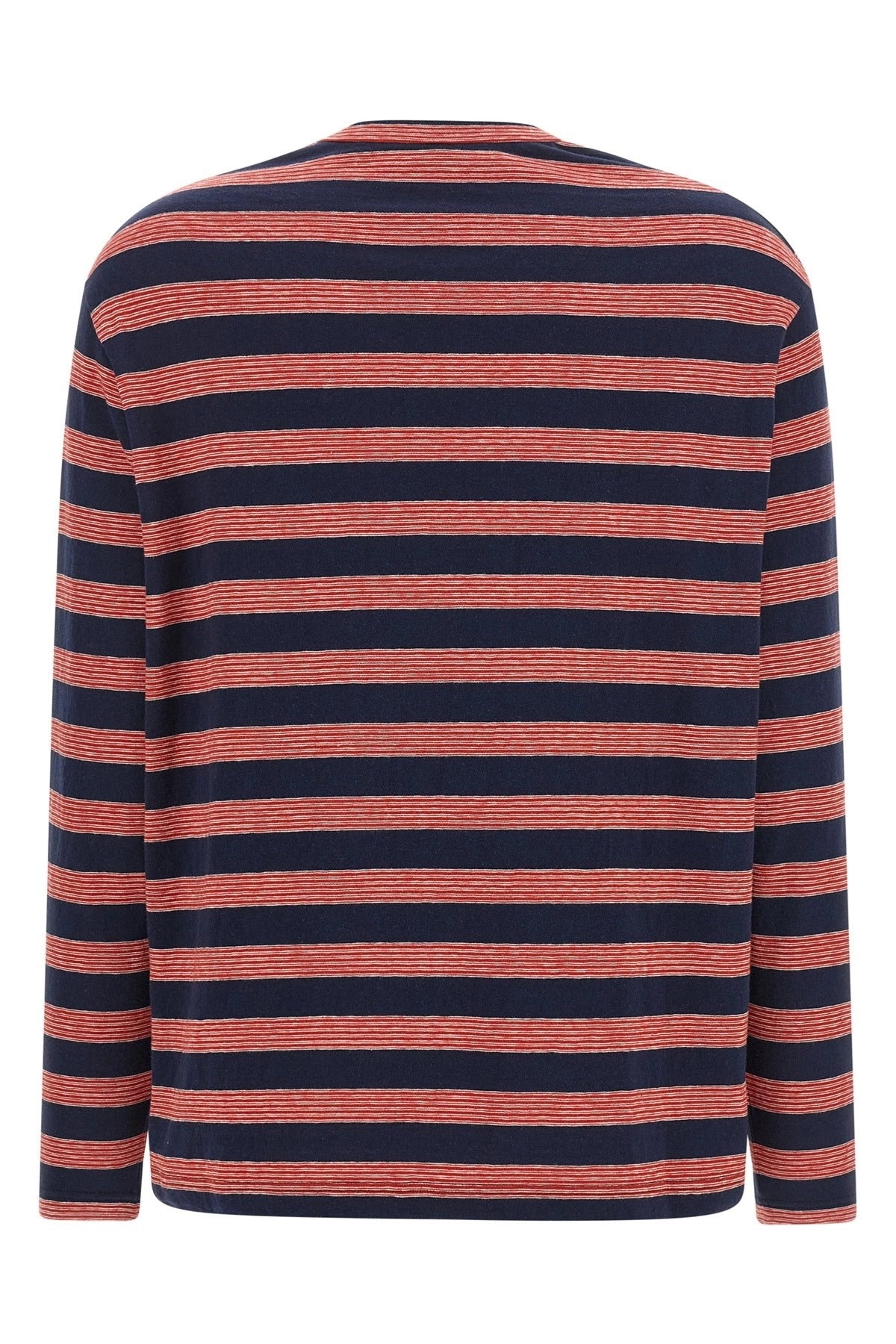 Jil Sander Striped Long Sleeve Crewneck T-Shirt