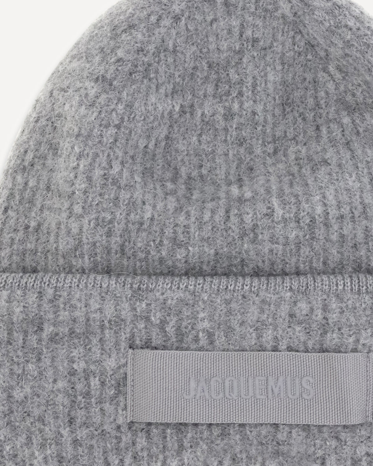 Jacquemus Gros Grain Ribbed Beanie