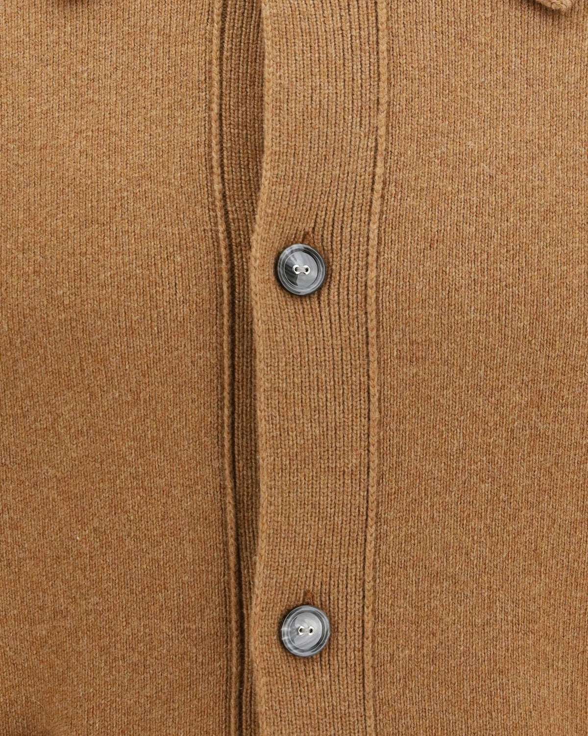 Ami Paris Wool Shirt Collar Cardigan