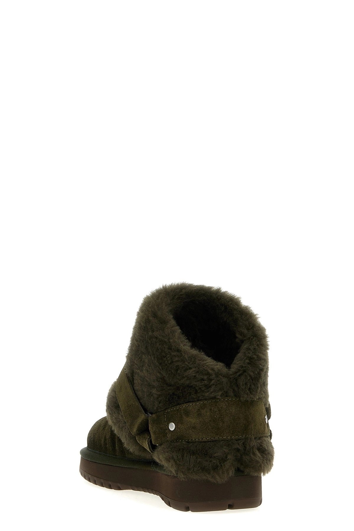 Burberry Chubby Suede Ankle Boots