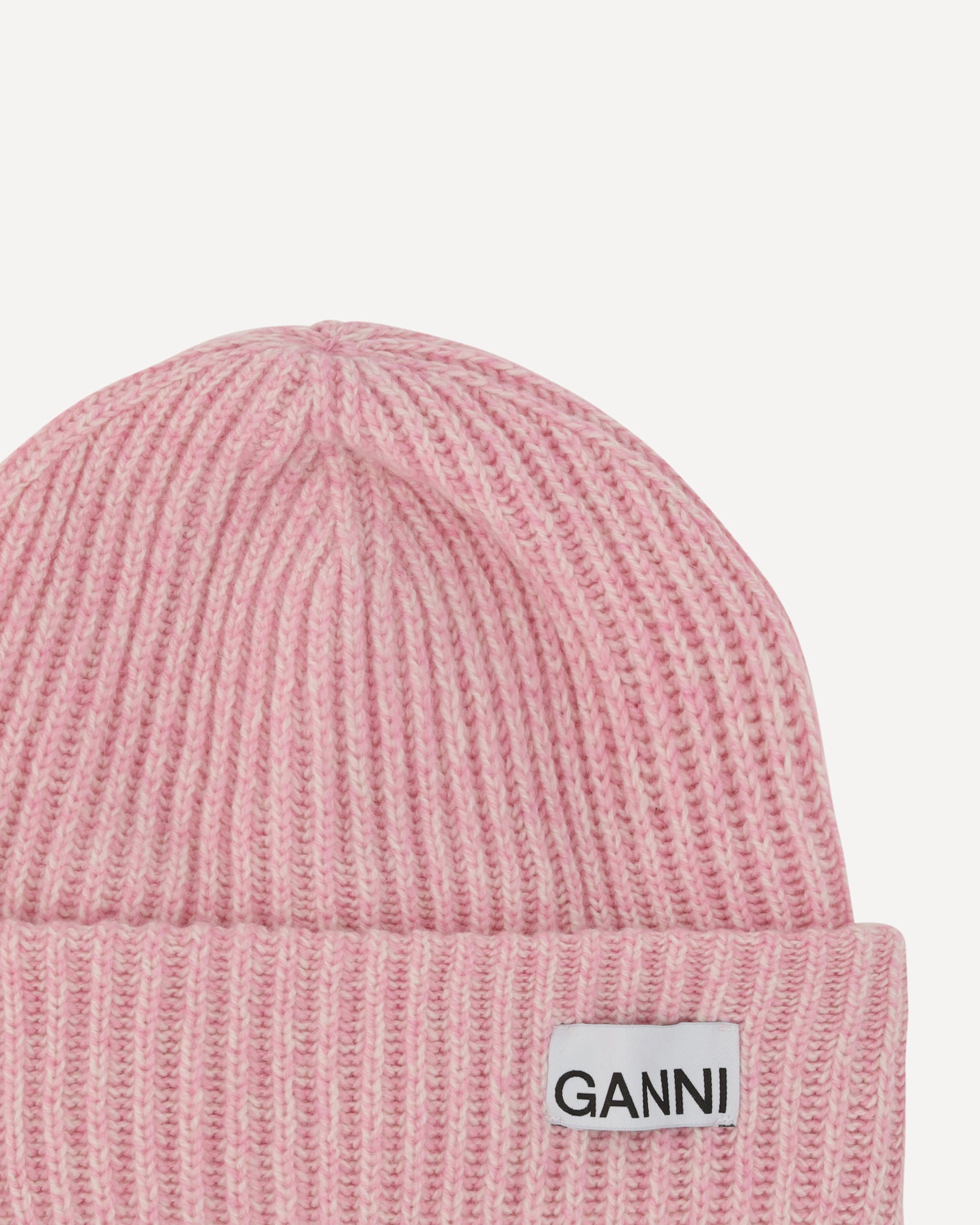 Ganni Wool Beanie Hat