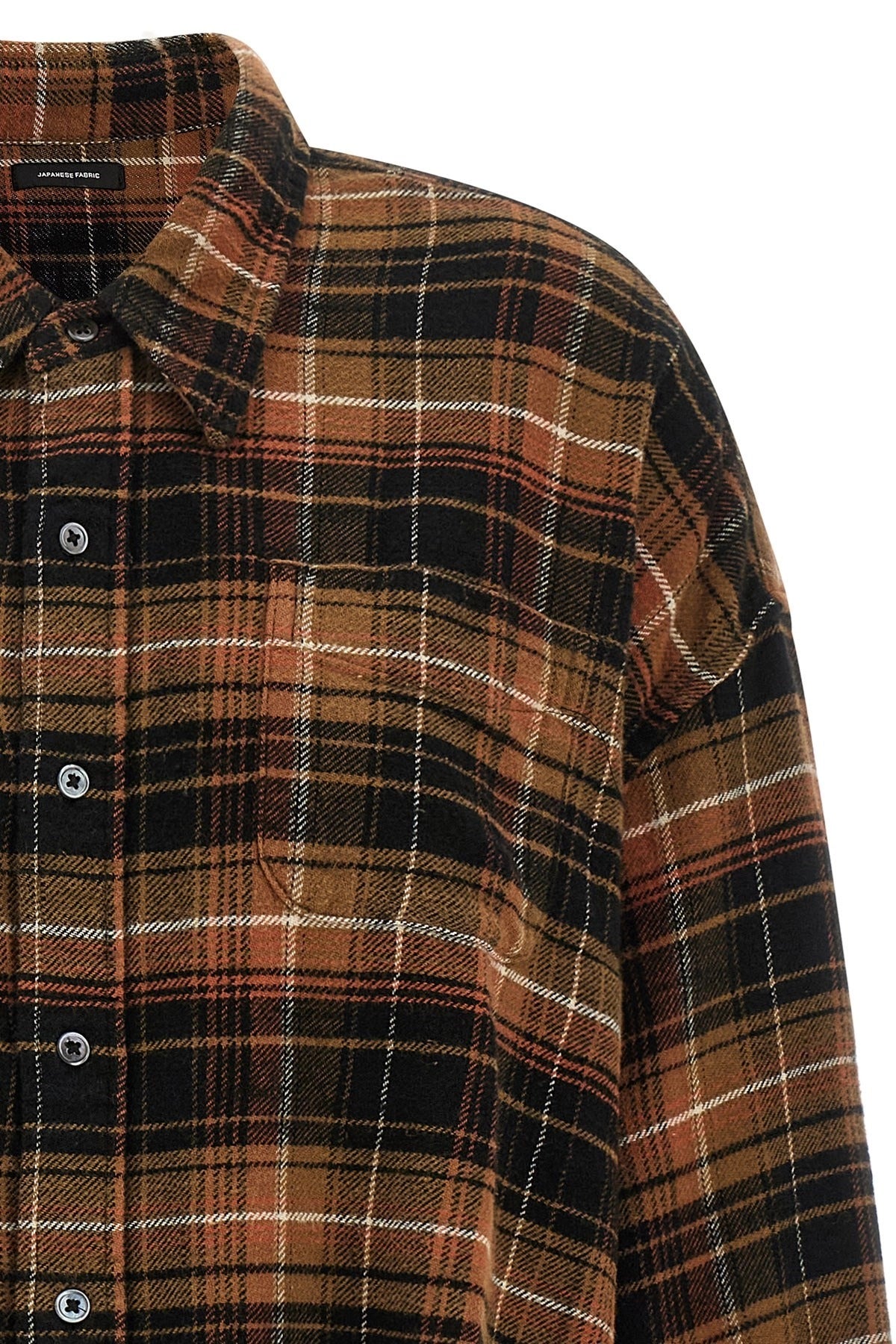 R13 Raw Cut Cropped Shirt