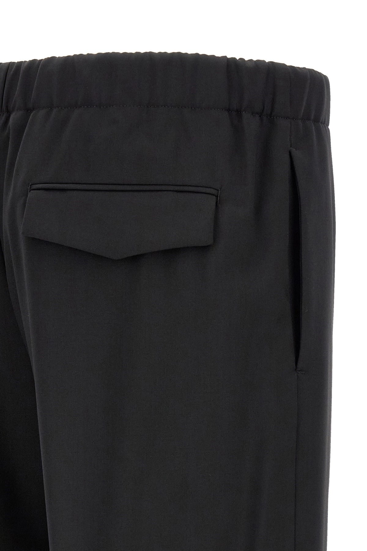 Lardini Virgin Wool Straight-Leg Pants
