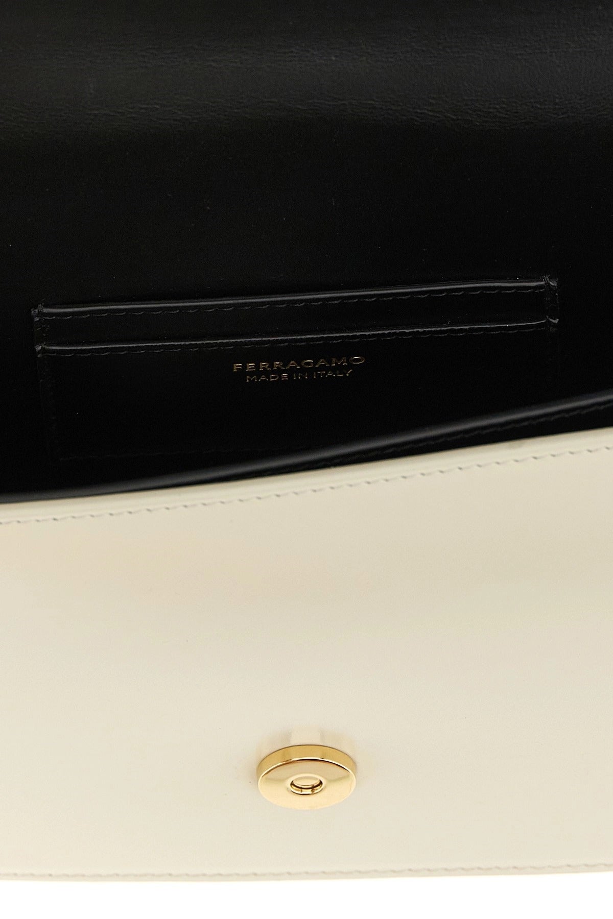 Ferragamo North-South Double Gancini Crossbody Bag