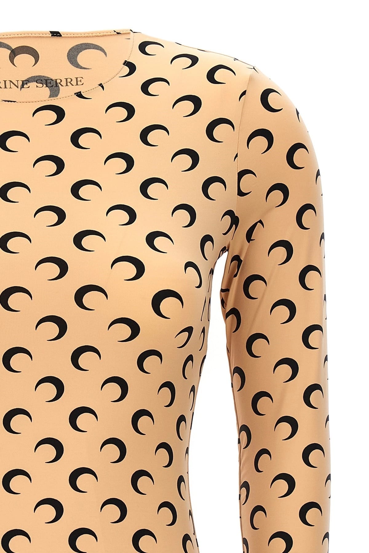 Marine Serre Moon Printed Jersey Top