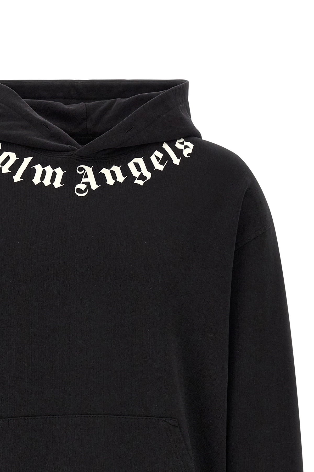 Palm Angels Gothic Logo Hoodie