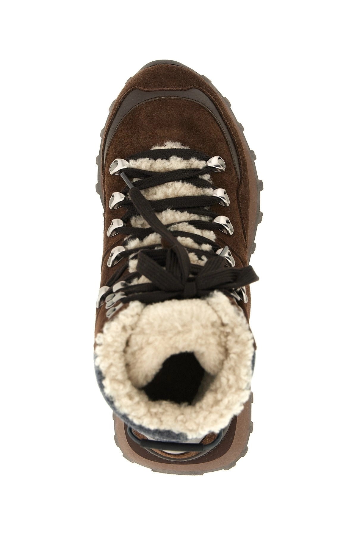 Brunello Cucinelli Lace-Up Ankle Boots With Hooks