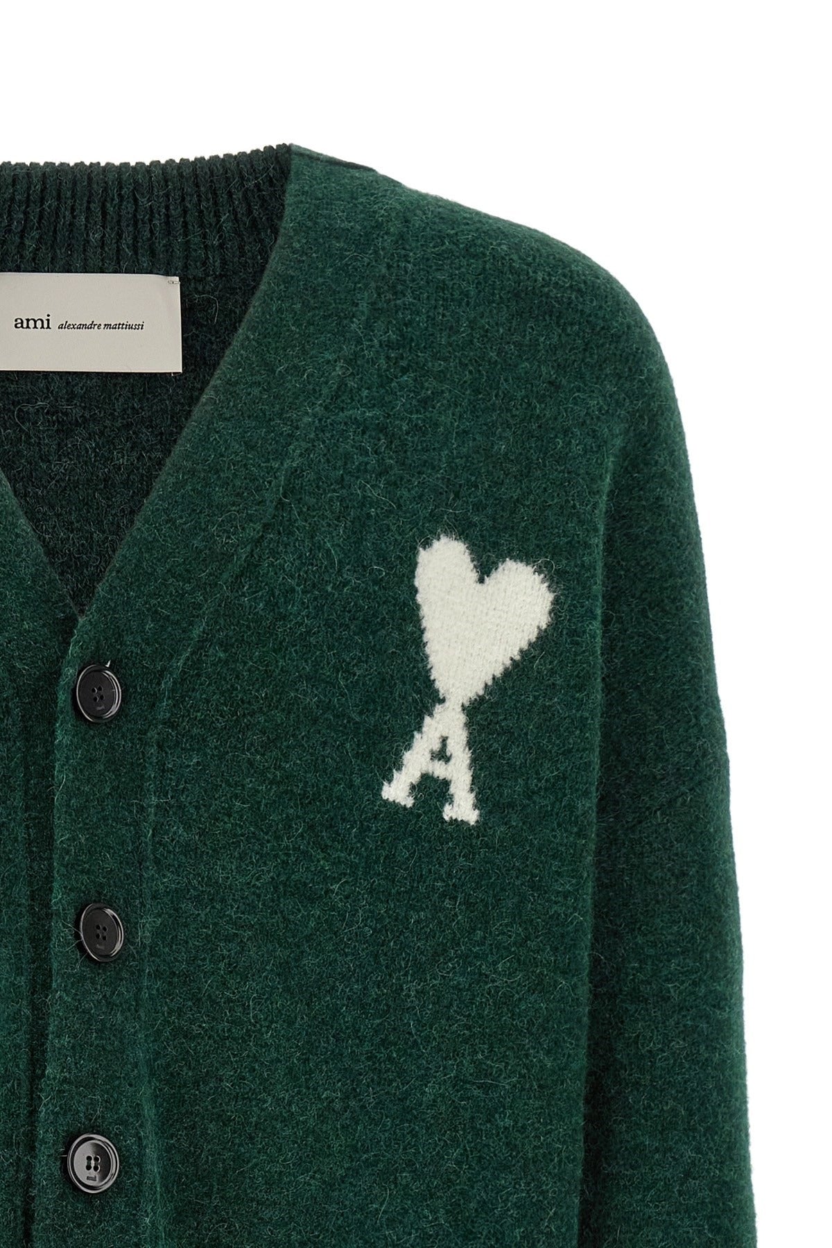 Ami Paris Ami De Coeur Cardigan