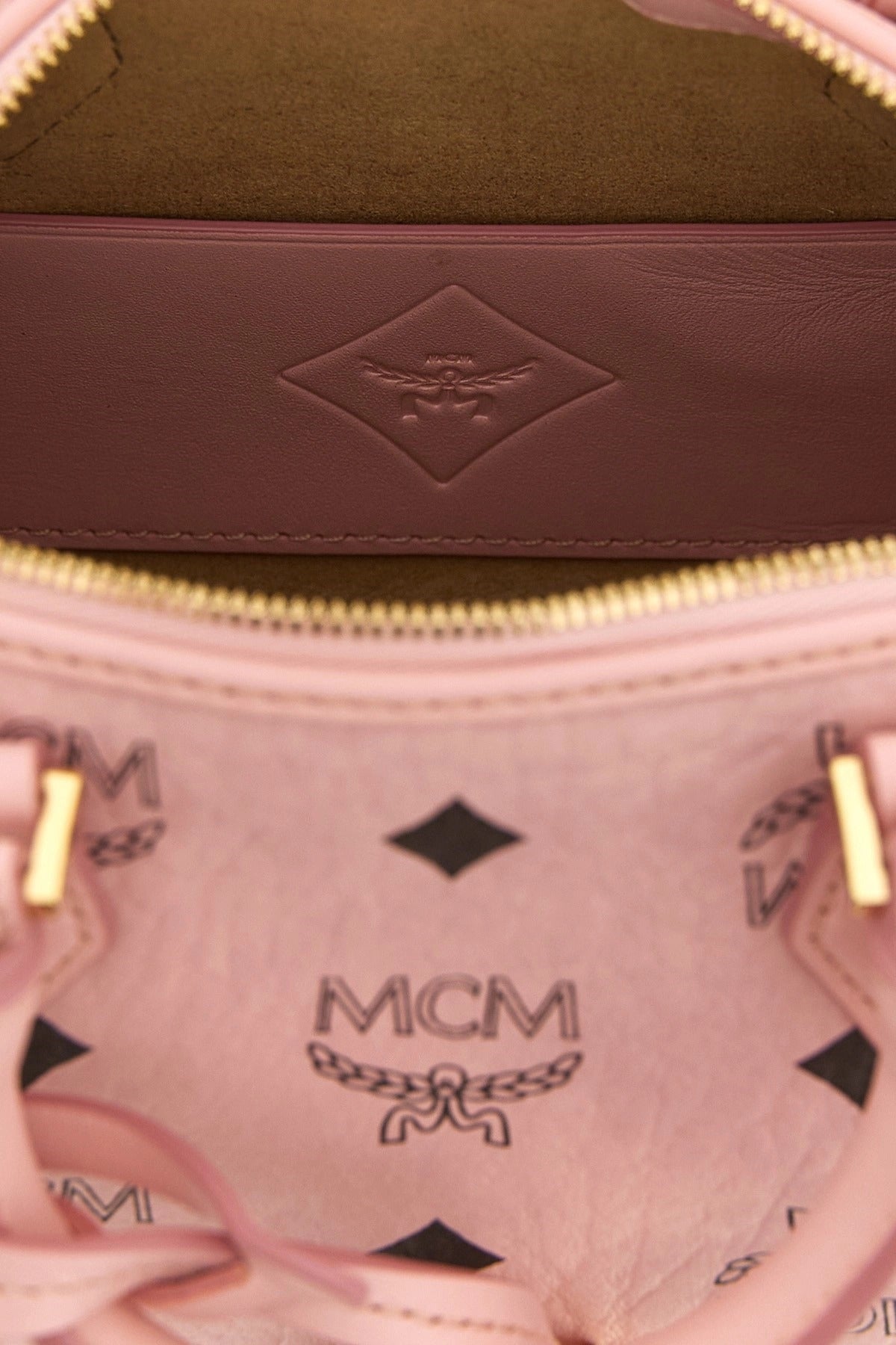 MCM Ella Boston Mini Handbag