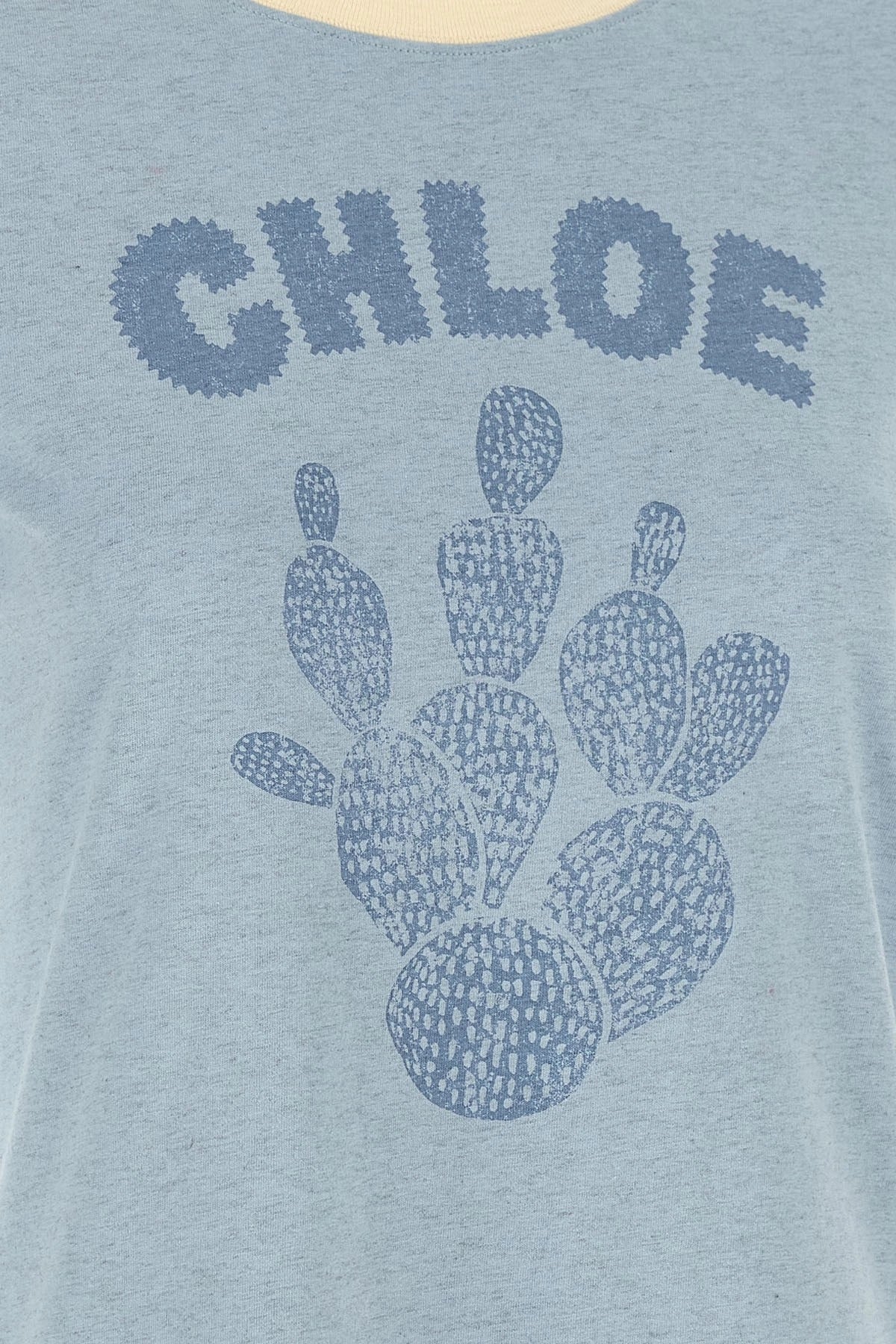 Chloé Cactus Graphic Print T-Shirt