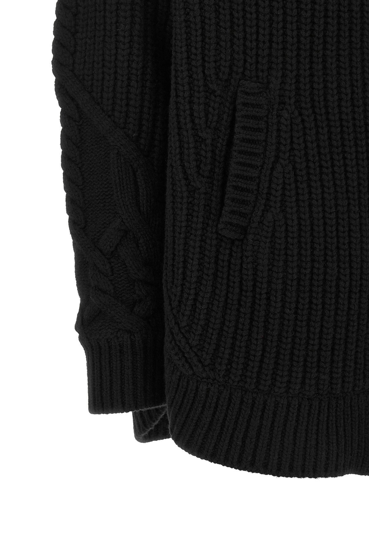 Herno Cardigan With Fur Insert